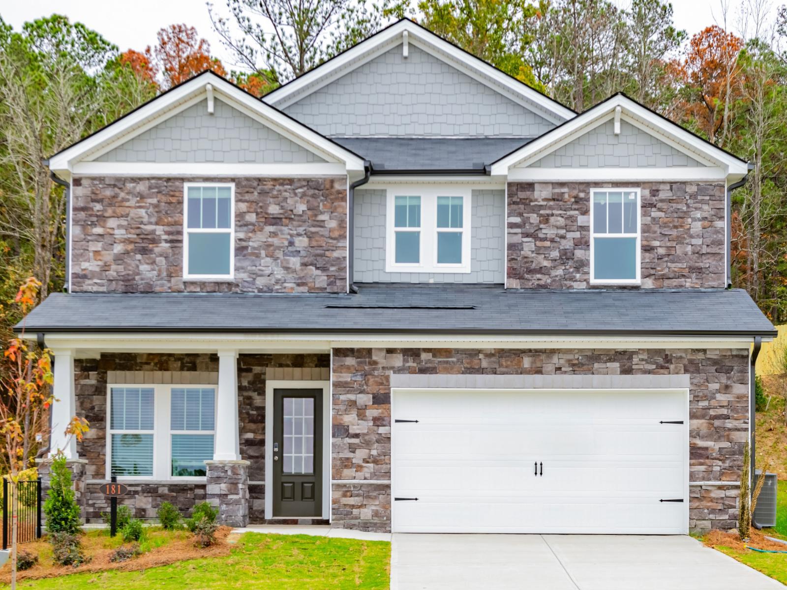 Front Exterior:The Dakota floorplan with the Elemental Harbor interior package.