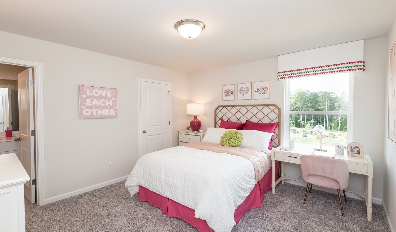 Taylorsville floorplan modeled at Meadows at Bay Creek in Loganville, GA.:Taylorsville floorplan modeled at Meadows at Bay Creek in Loganville, GA.