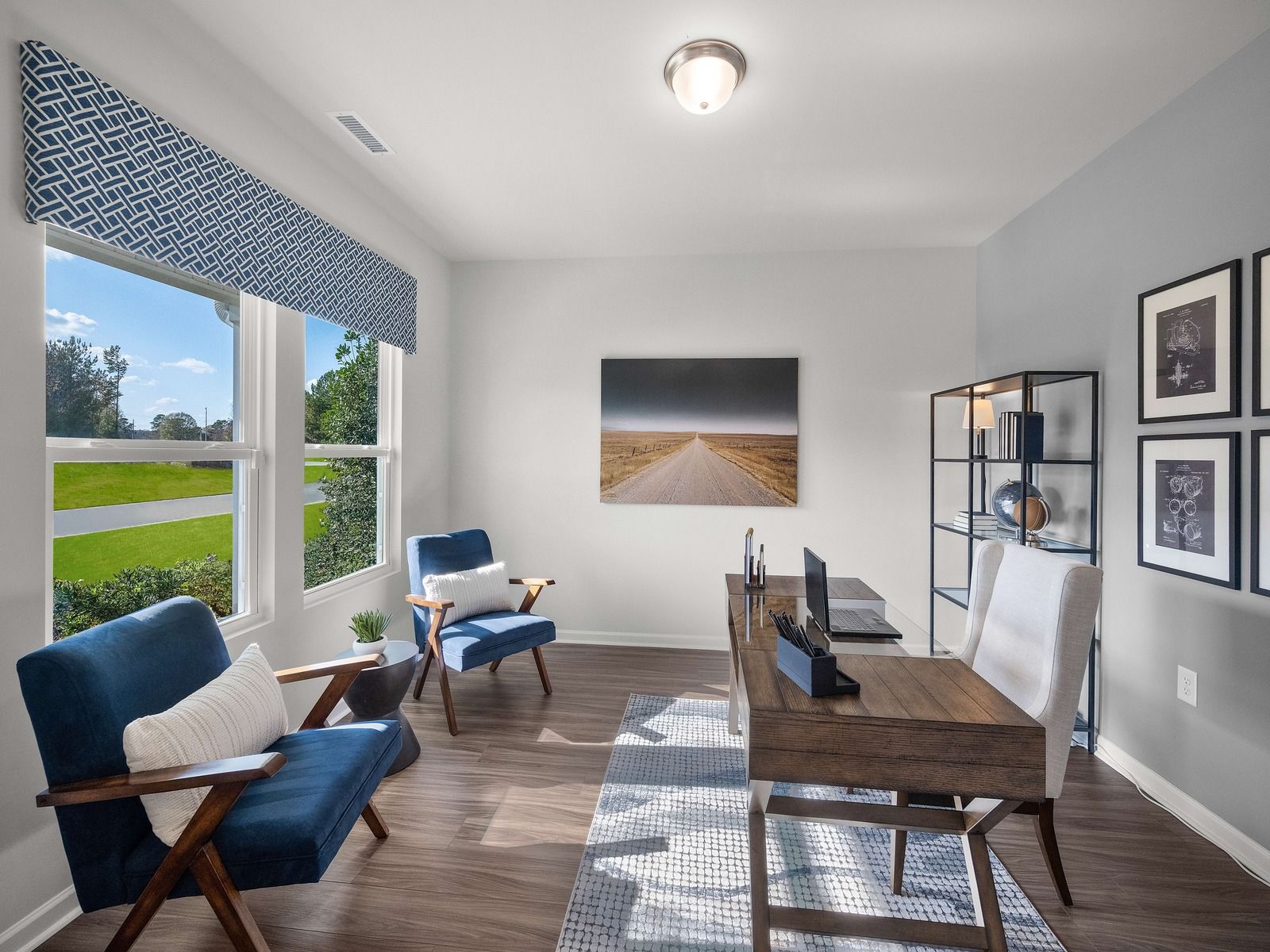 RAL_StillhouseFarms_Brentwood_Study_105StillhouseFarmDrive_Model:Study in the Brentwood floorplan at a Meritage Homes community in Graham, NC.