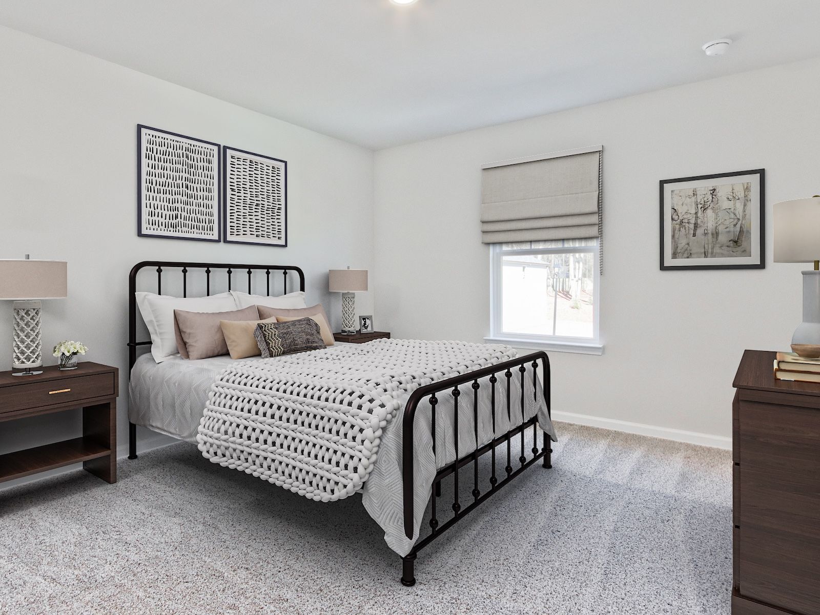 Secondary Bedroom:Similar floorplan at a Meritage Homes community in Pendergrass, G.A.