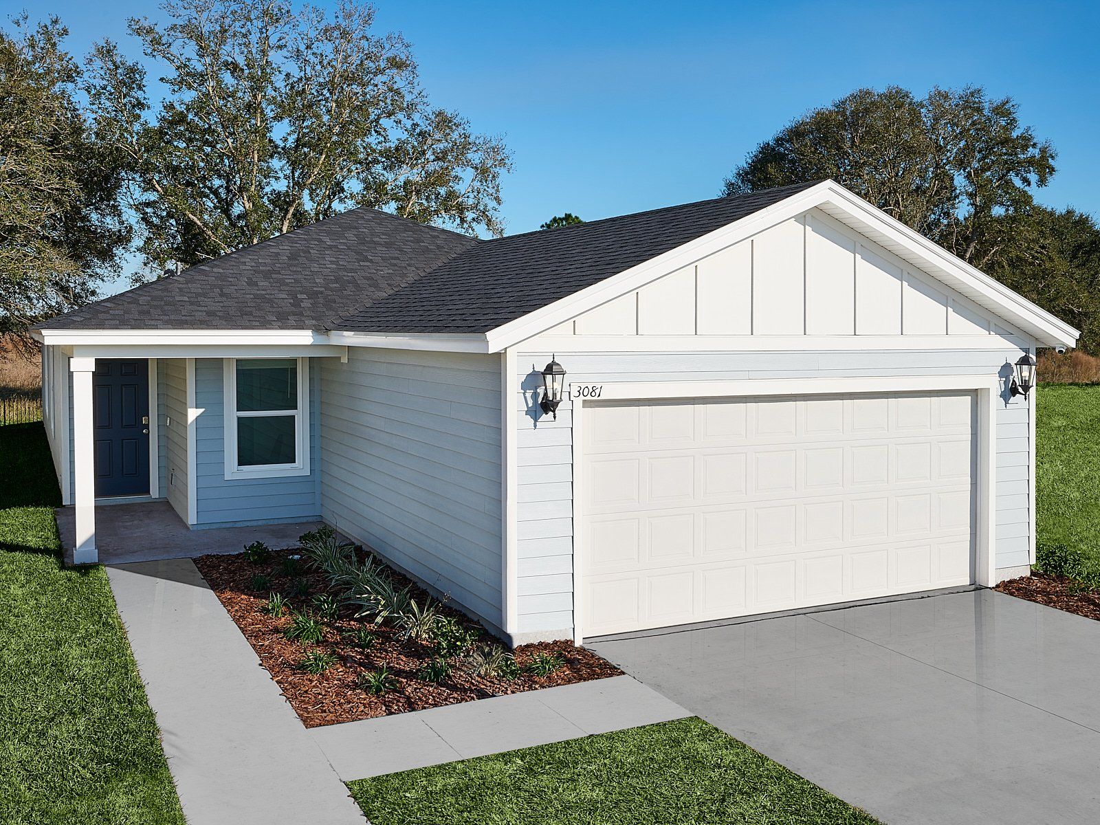 Exterior of the Olympic modeled at Lakes at Bella Lago.