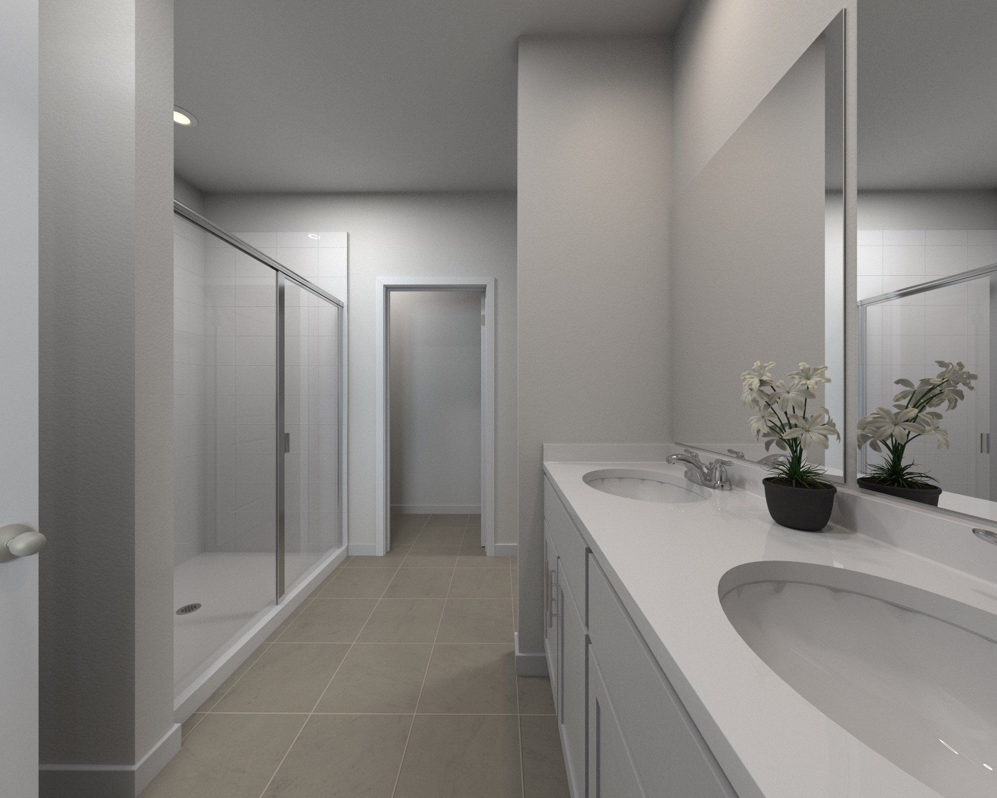 Primary bathroom in the Azalea.:Primary bathroom in the Azalea.