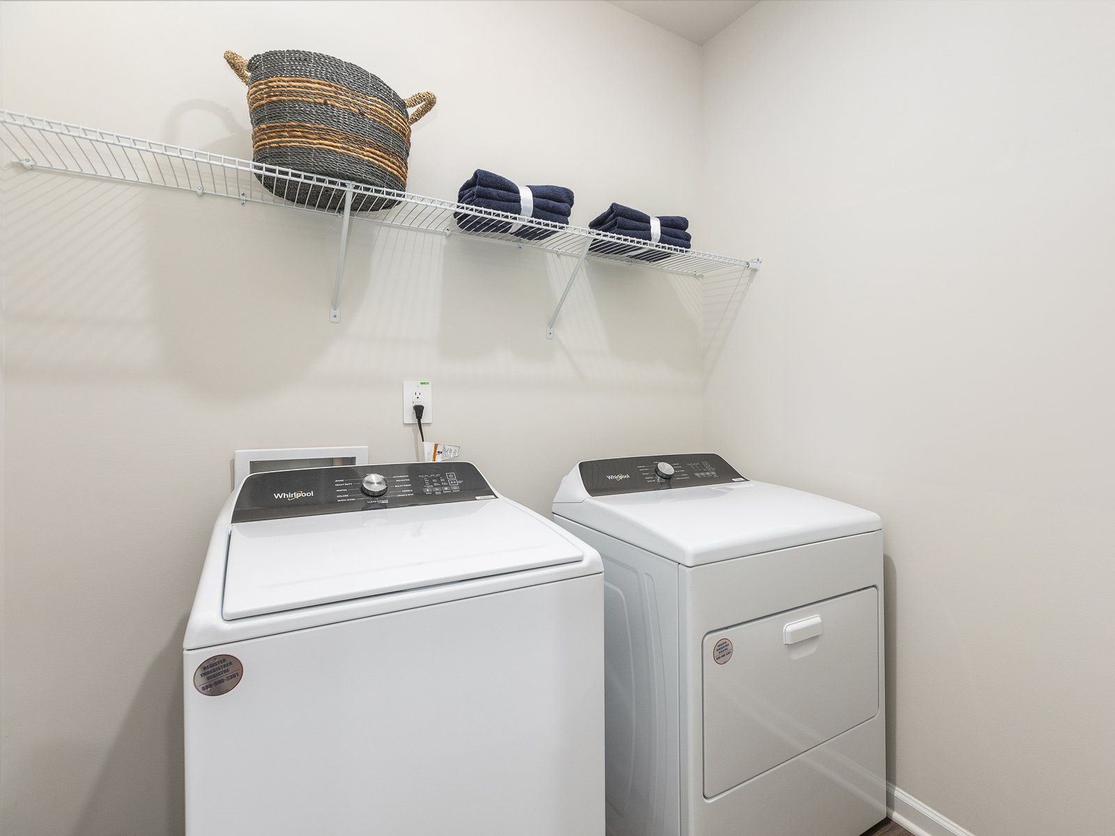 Laundry Room:Laundry in the Chandler floorplan at a Meritage Homes community in Angier, NC.
