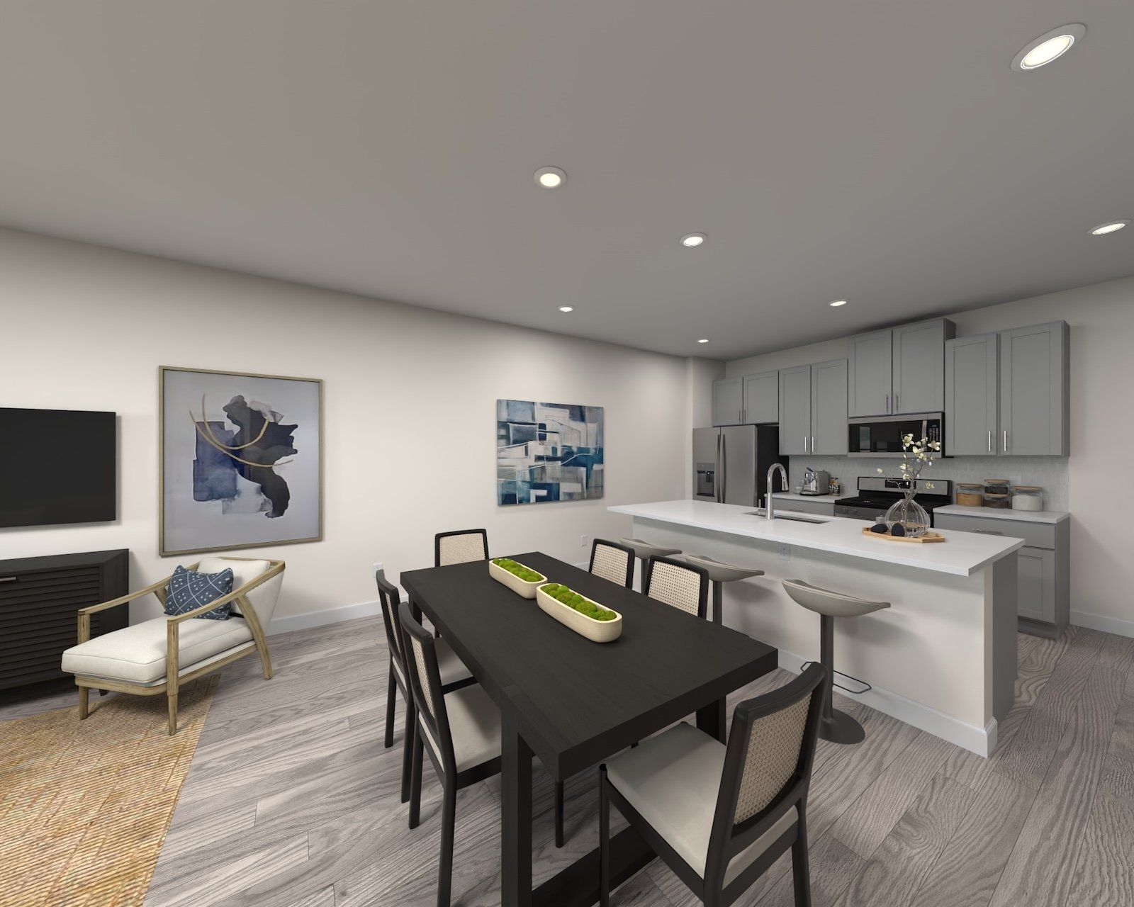 Kitchen:Enjoy the open-concept living space in the Truman floorplan.