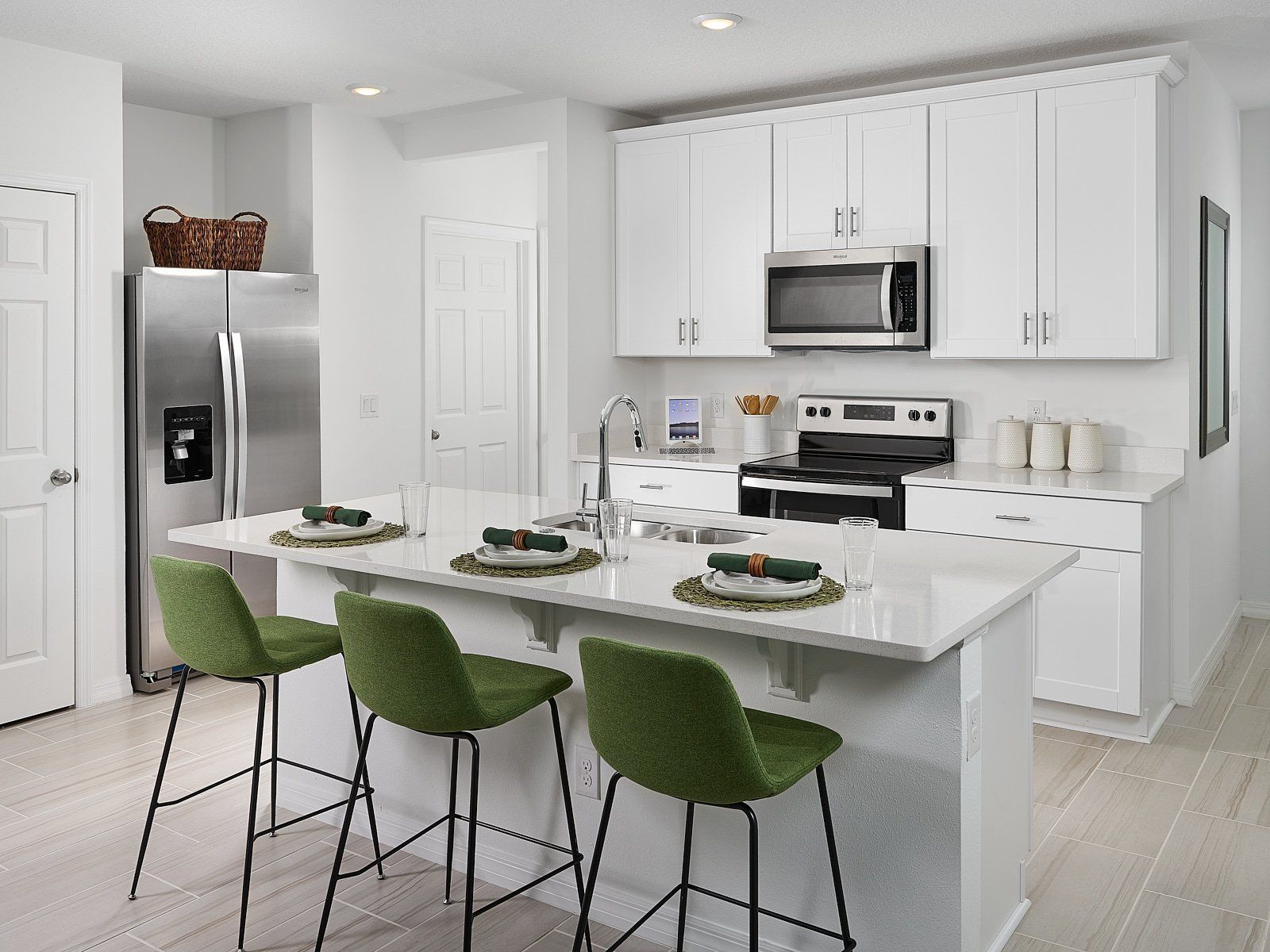Kitchen in the Summit floorplan at The Meadow at Crossprairie