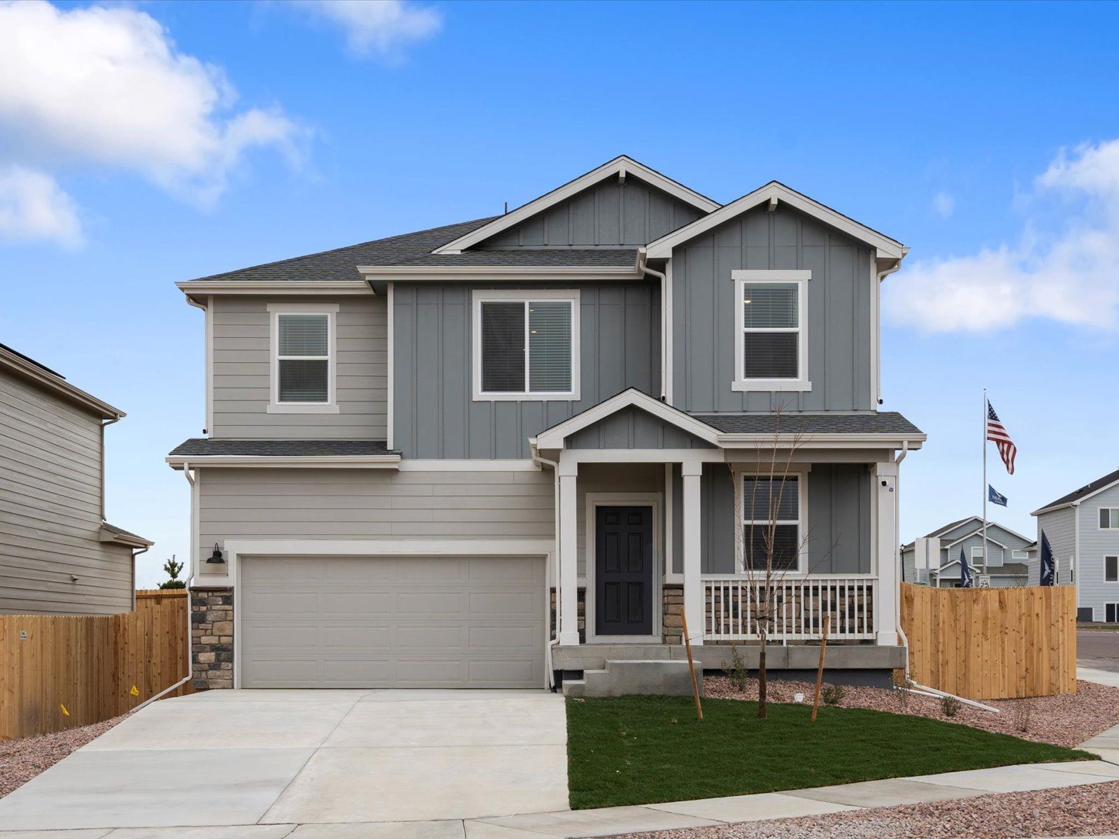 The Durango floorplan interior image taken at a Meritage Homes community in Colorado Springs, C:The Durango floorplan interior image taken at a Meritage Homes community in Colorado Springs, C