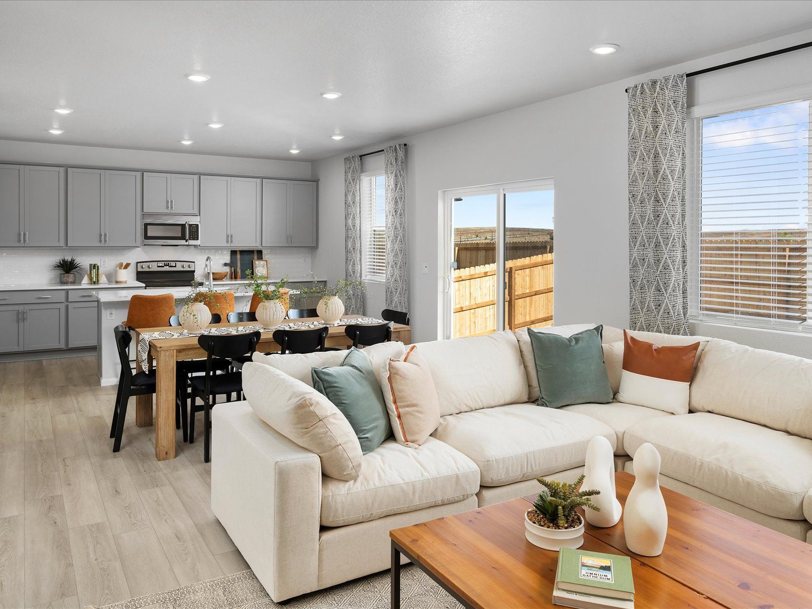 The Durango floorplan interior image taken at a Meritage Homes community in Colorado Springs, CO.