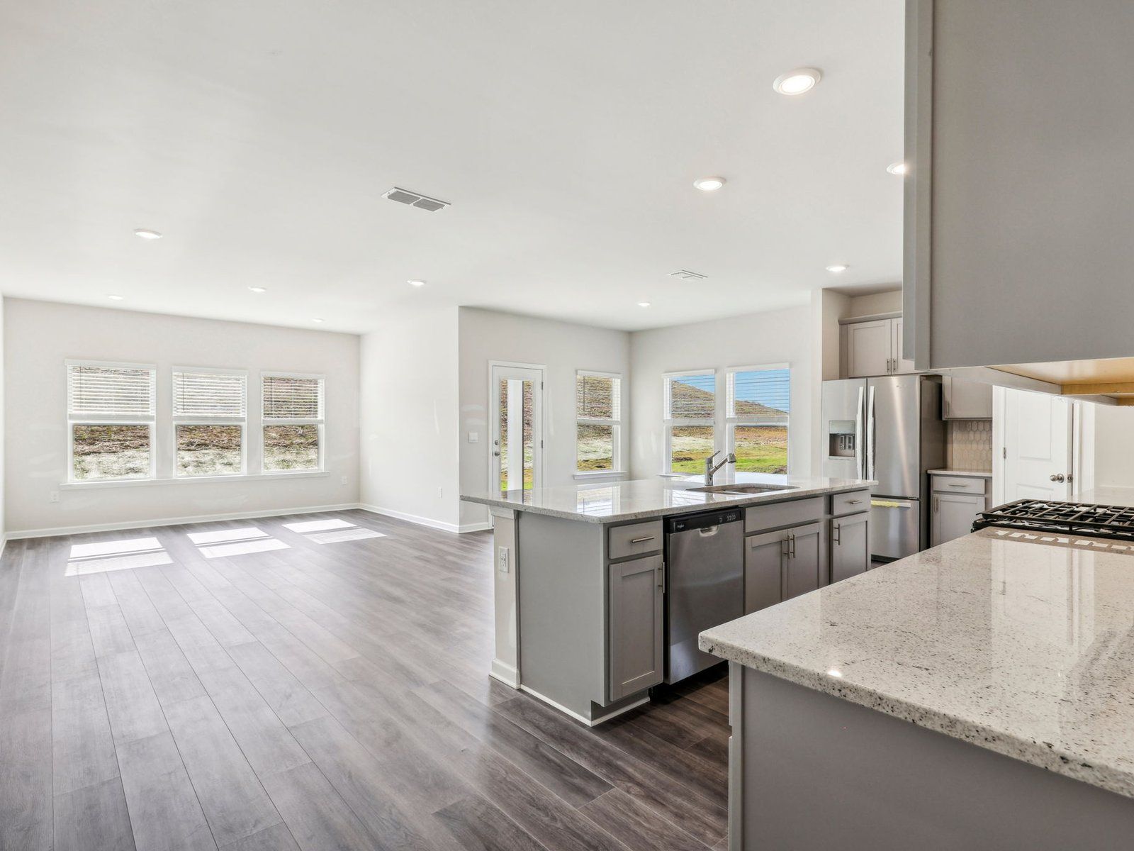 13-custom-Atlanta - Preserve at Mountain Creek - 284 Sope Crk Cir, Pendergrass, GA 30567 - 011.:The Gibson floorplan with the Distinct 1 interior package.