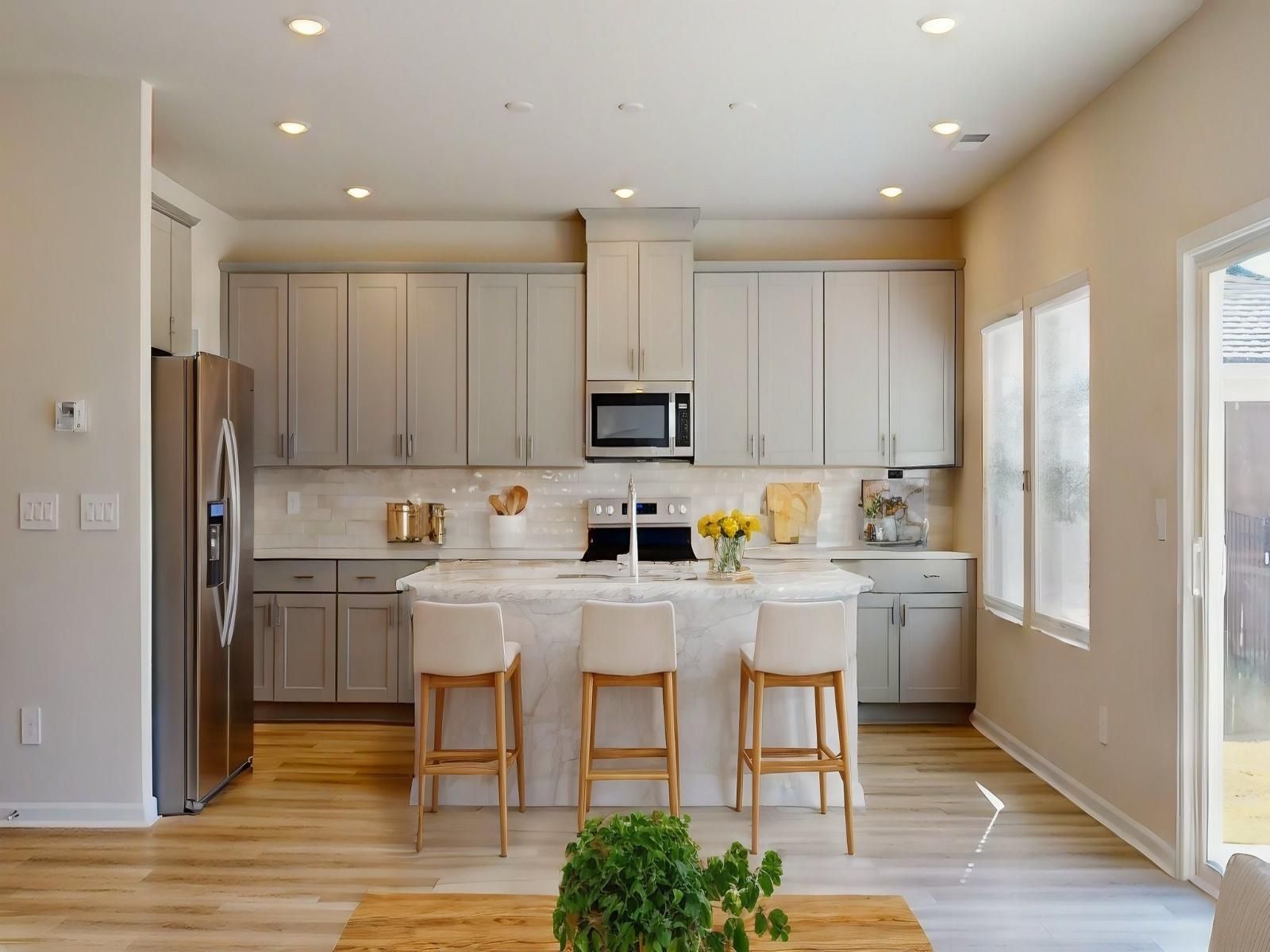 Kitchen:The main level is perfect for hosting or relaxing with guests.