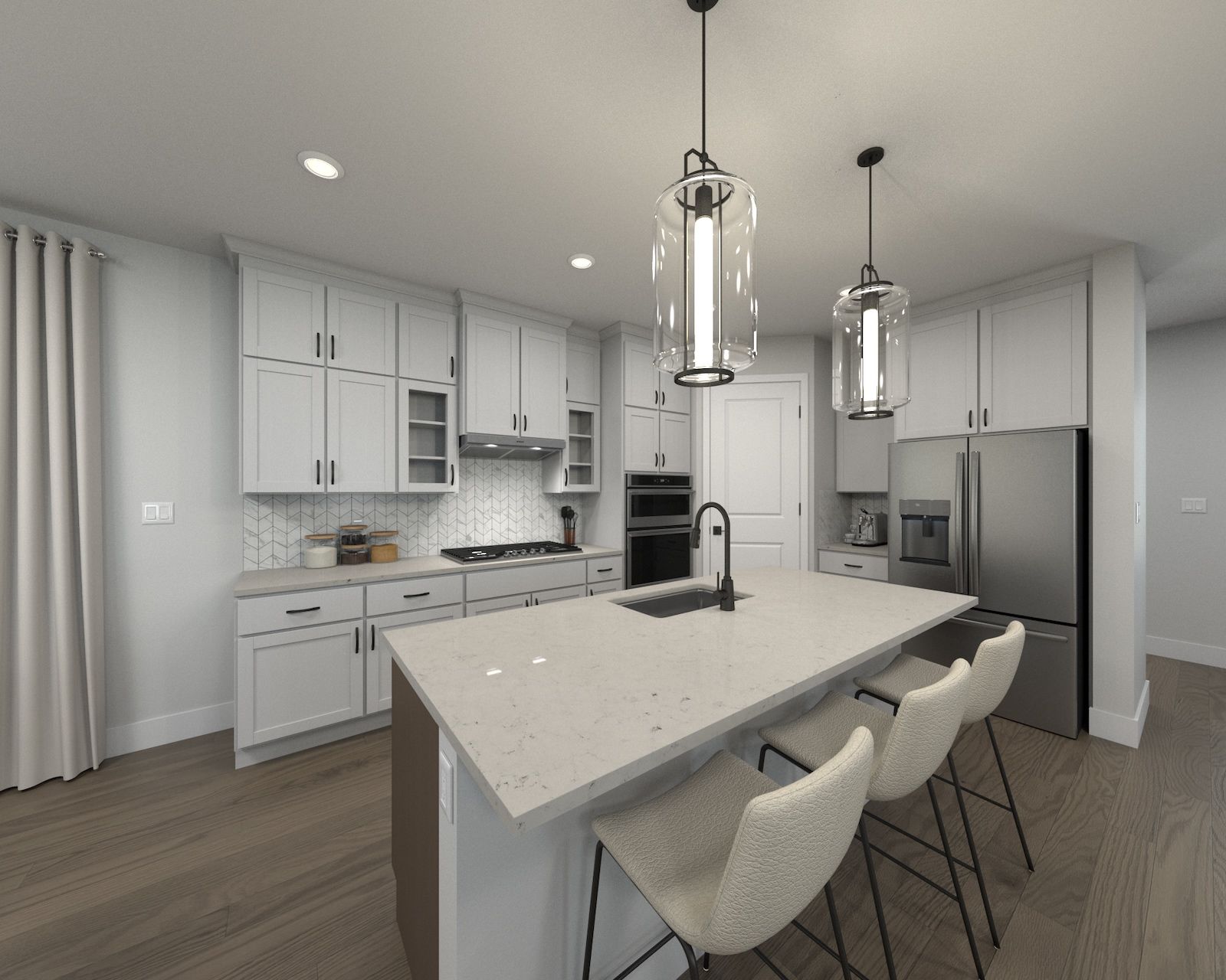 Kitchen:Skip takeout and prep dinner in the well-appointed kitchen.