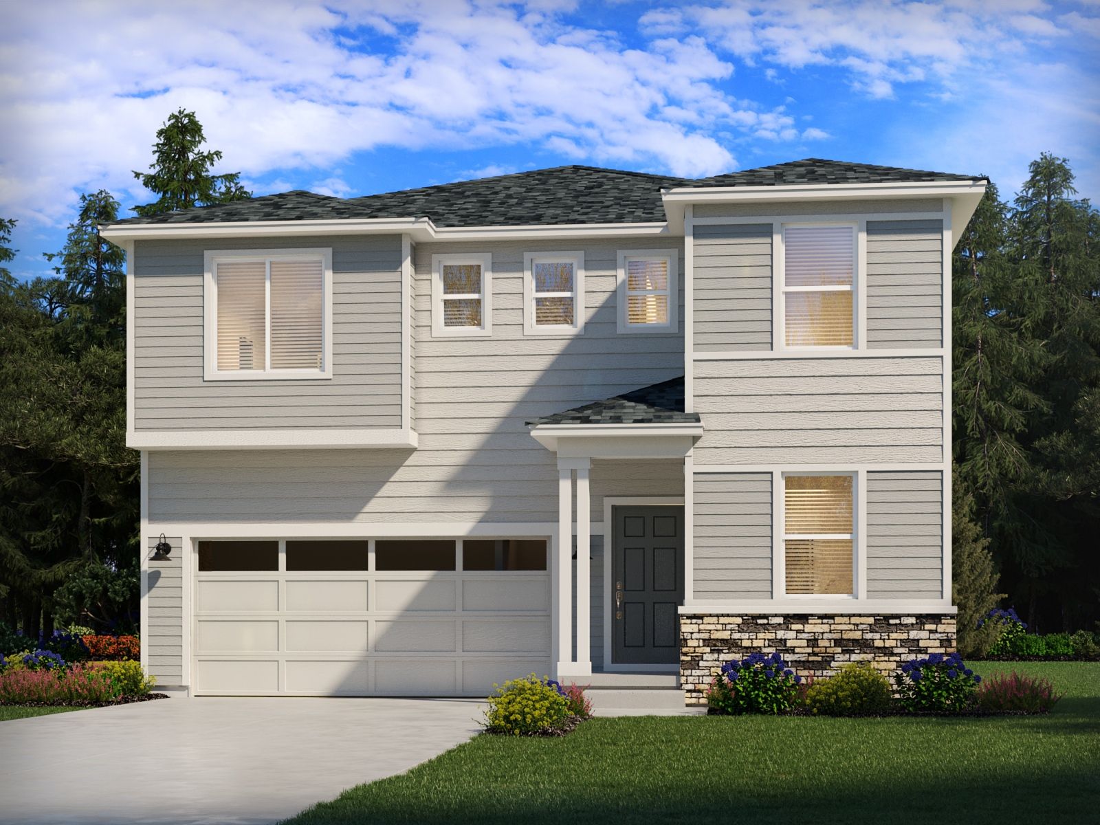 Elevation A:Elevation A