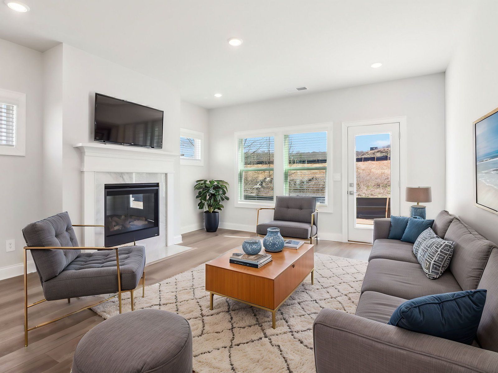 Great Room:The Paisley floorplan with the Bold Sophistication interior package.