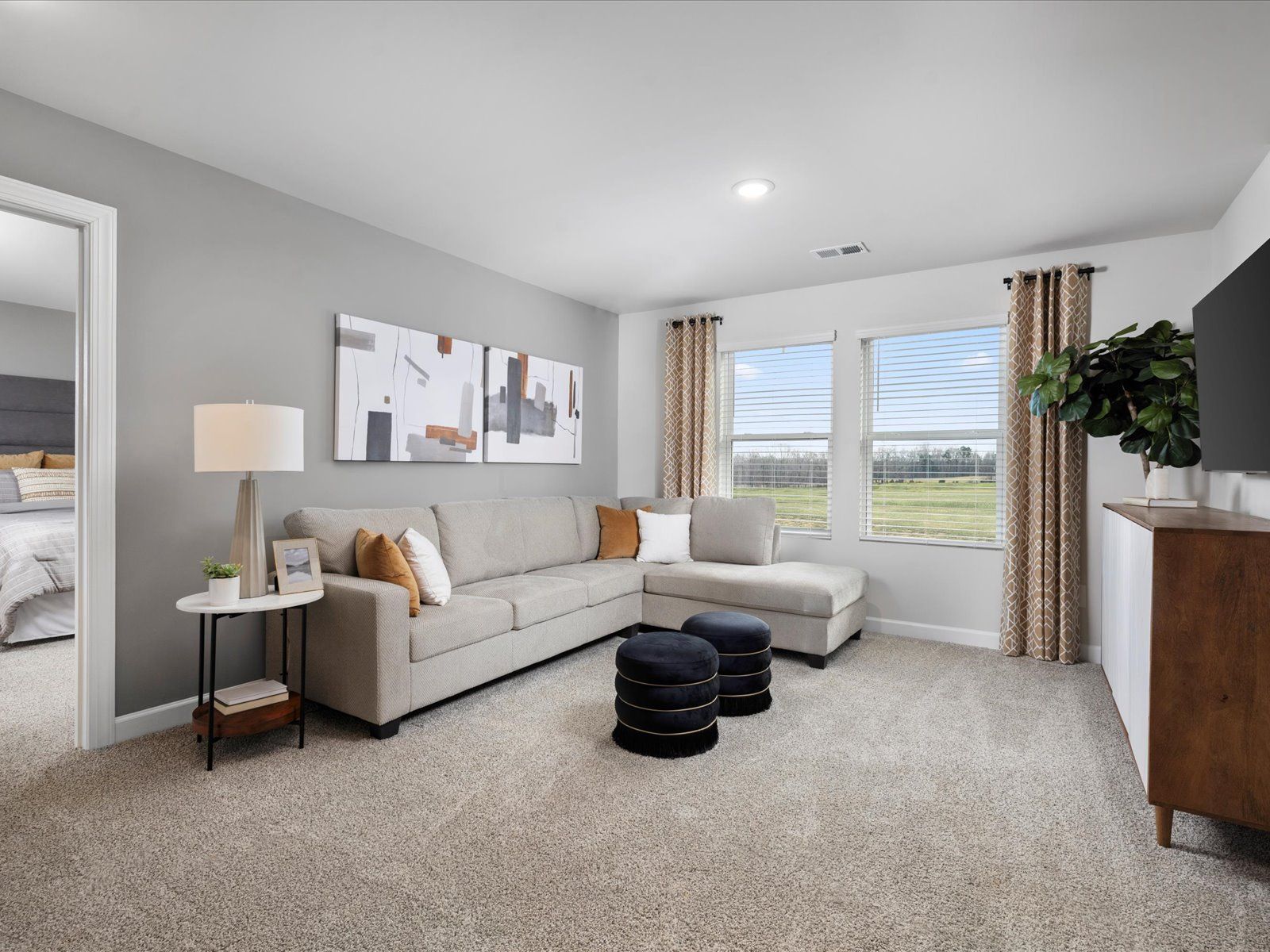 GRN_BrayfieldManor_Brentwood_Flexroom_708PenfoldPointe_Model:Welcome to the Brentwood model at Brayfield Manor.