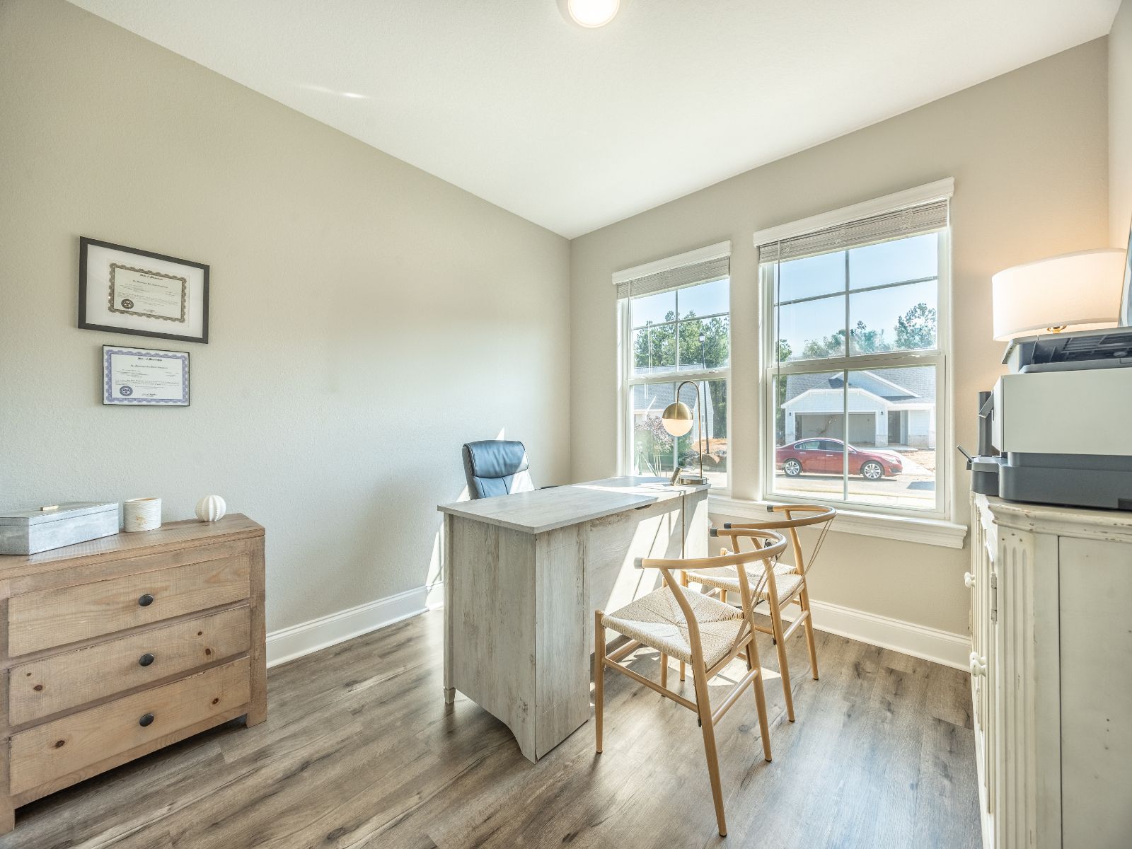 Secondary bedroom in the Opal floorplan at a Meritage Homes community in Gulfport, MS.:Secondary bedroom in the Opal floorplan at a Meritage Homes community in Gulfport, MS.