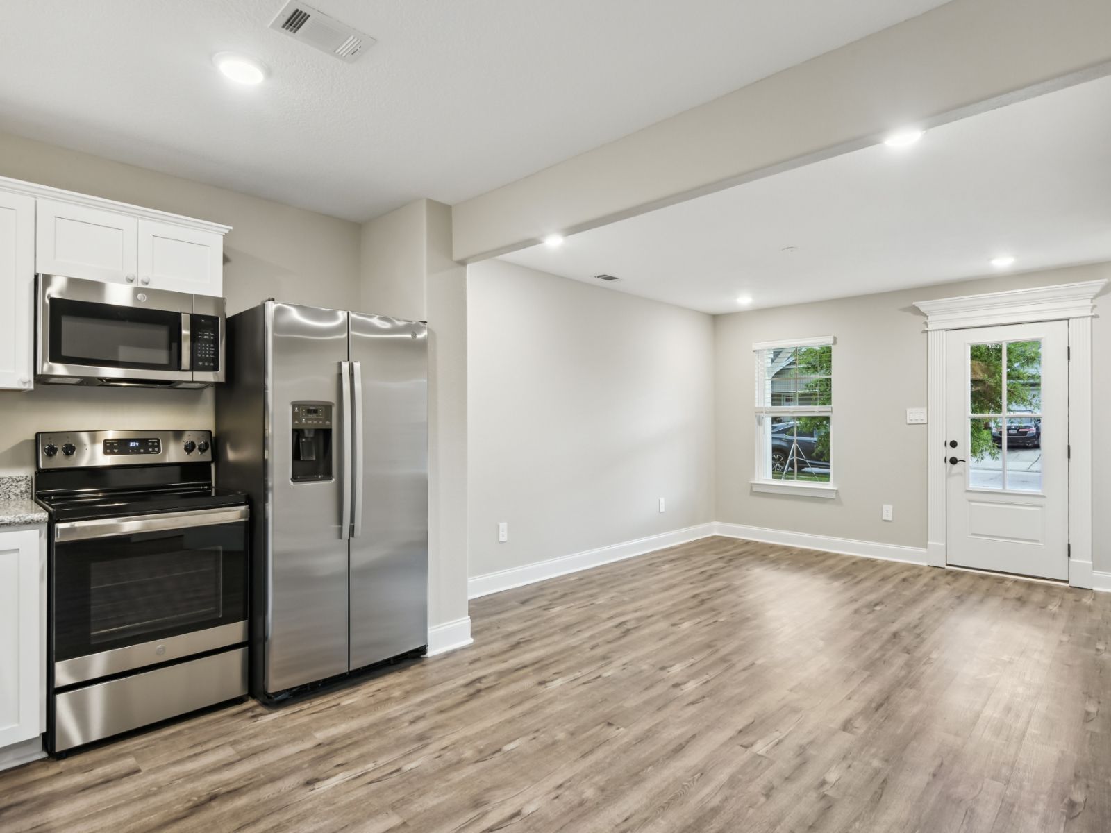 Great room in the Parker floorplan at a Meritage Homes community in Gulfport, MS.:Great room in the Parker floorplan at a Meritage Homes community in Gulfport, MS.