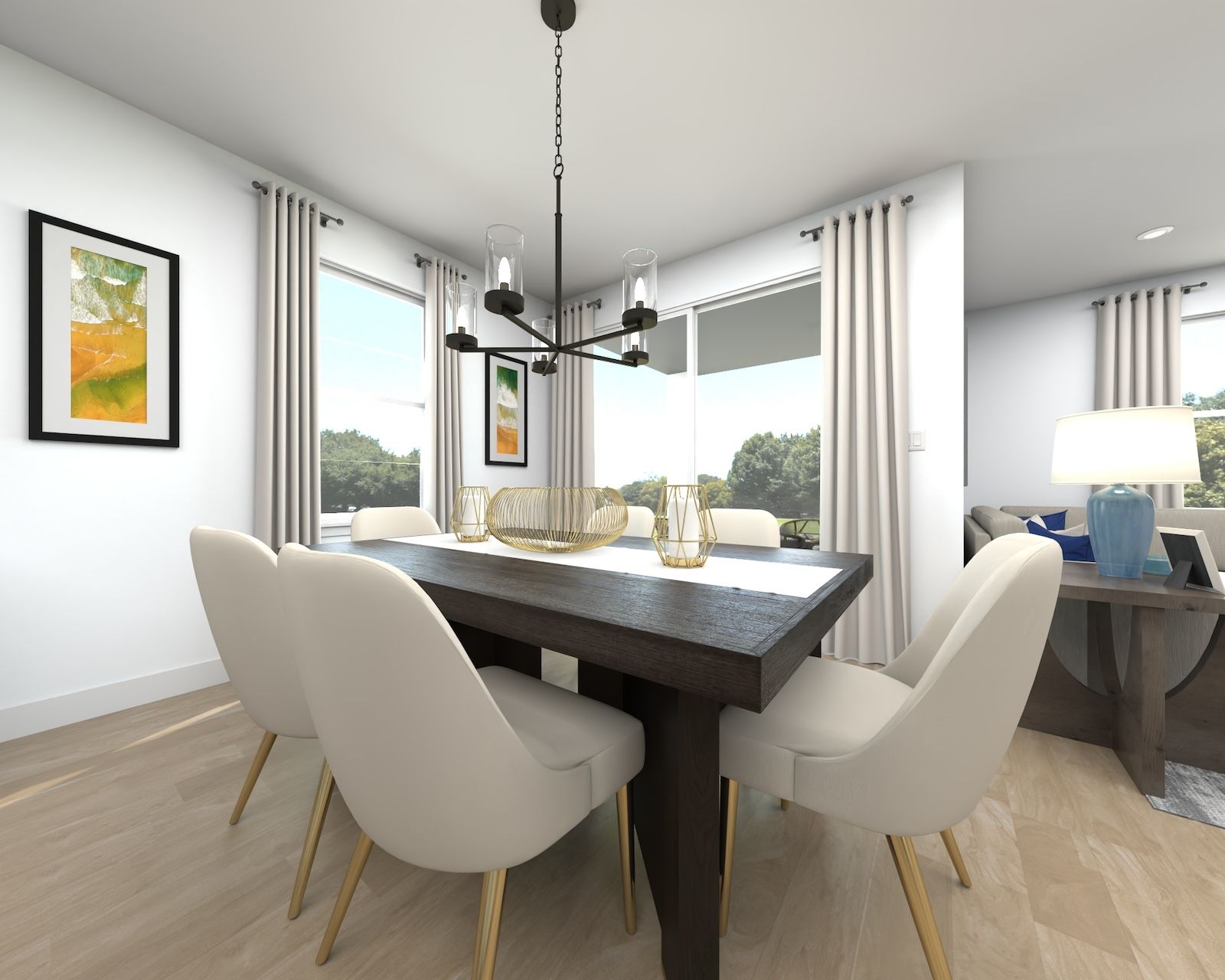 Rendering of the Corsica Dining Room:Rendering of the Corsica Dining Room