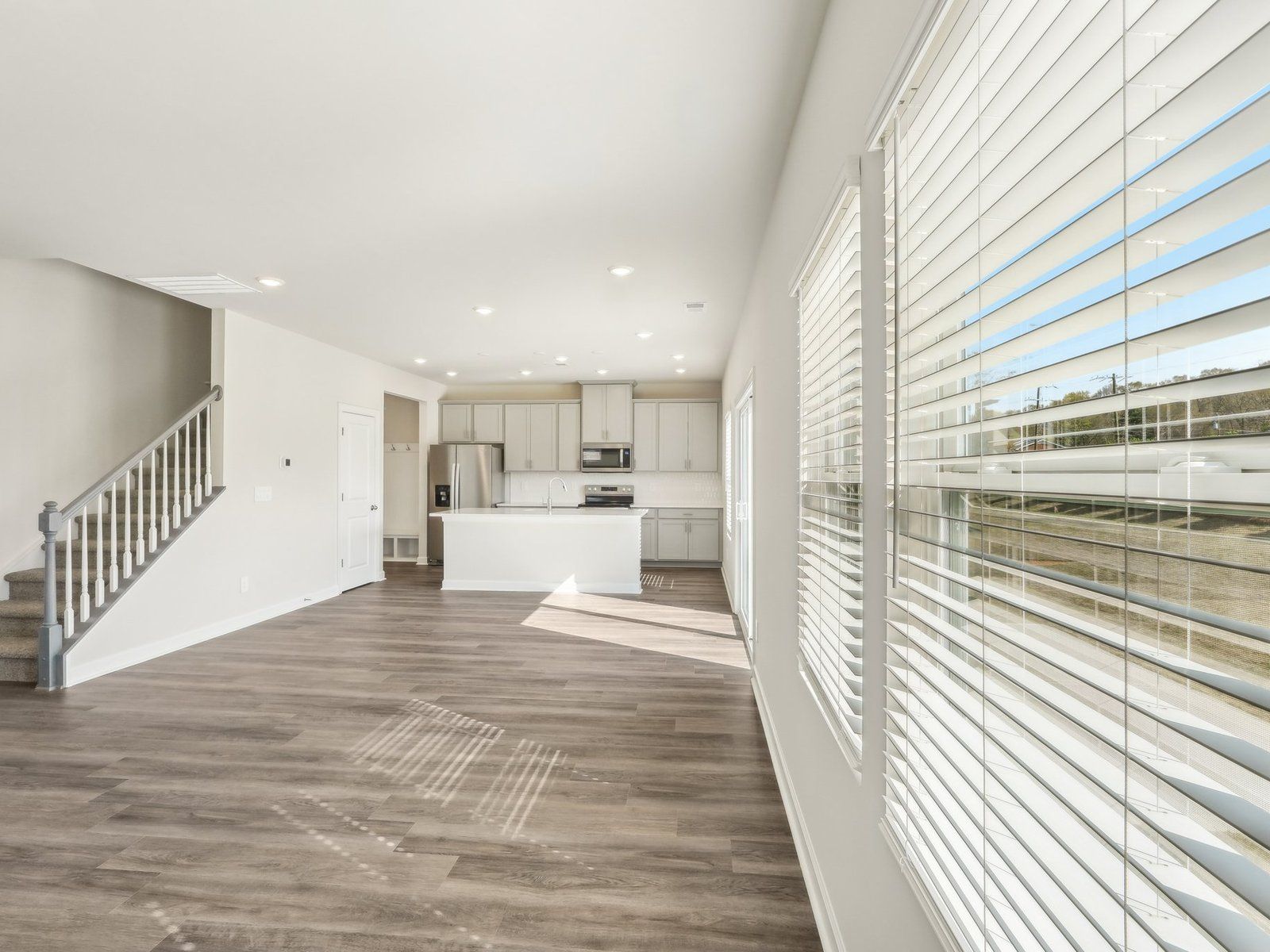 Great Room:The open-concept floorplan makes hosting guests and visitors easier than ever.