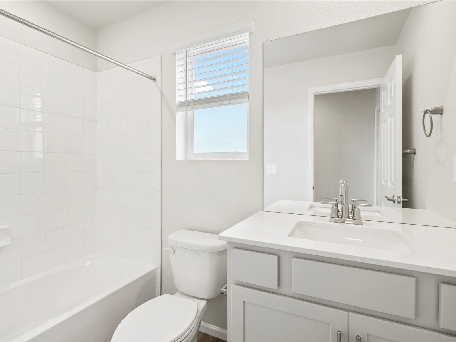 Bathroom:The Dillon floorplan interior image taken at a Meritage Homes community in Johnstown, CO