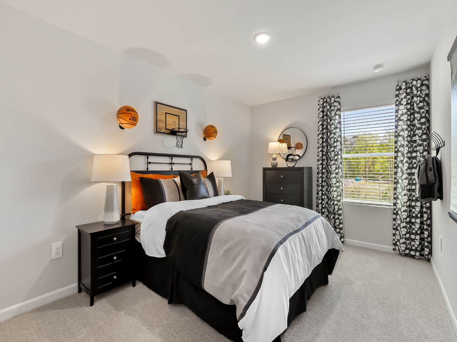 Secondary Bedroom:Two secondary bedrooms are ideally situated away from the primary suite.