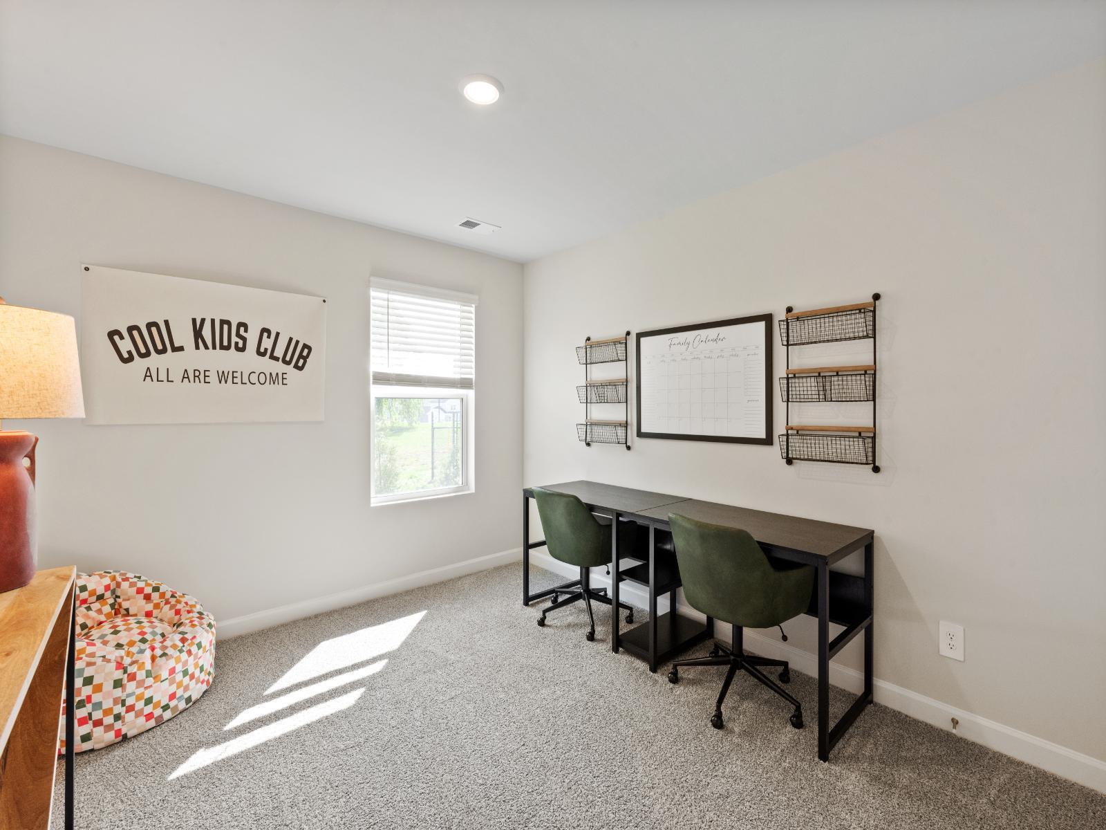 Front Exterior:Customize the secondary bedroom into your own personal home office.