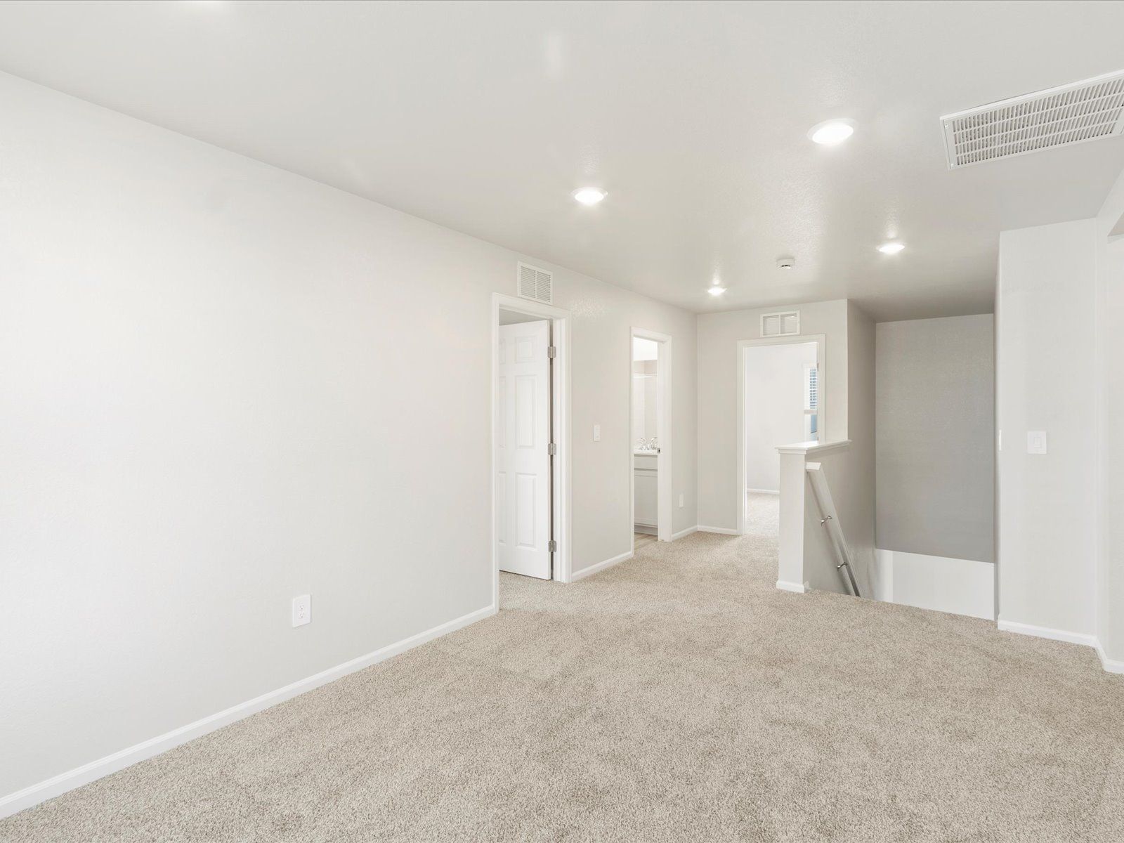 Landing:The Pagosa floorplan image taken at a Meritage Homes community in Johnstown, CO