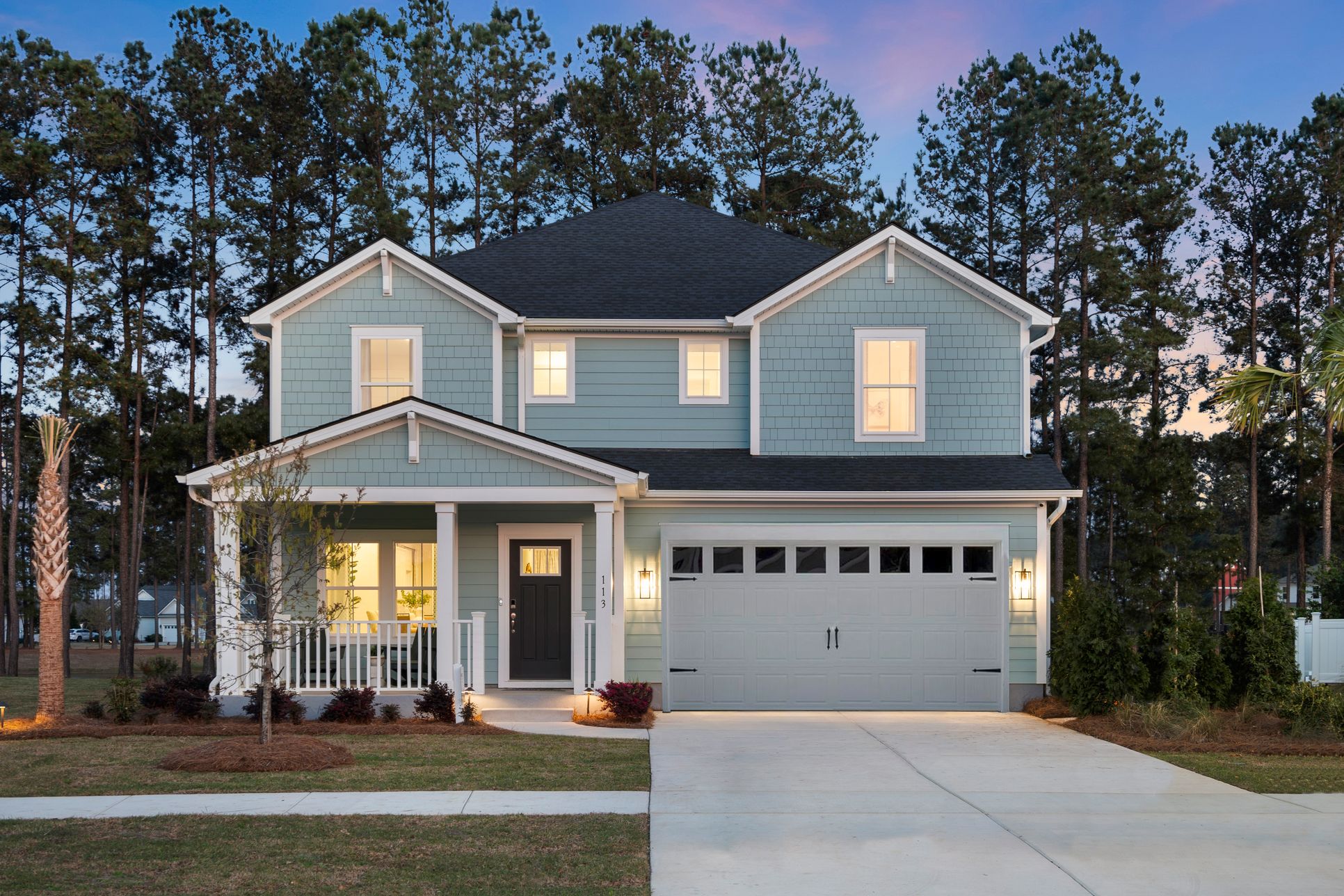 Welcome home to the Hurley floorplan at The Coves at Lakes of Cane Bay.