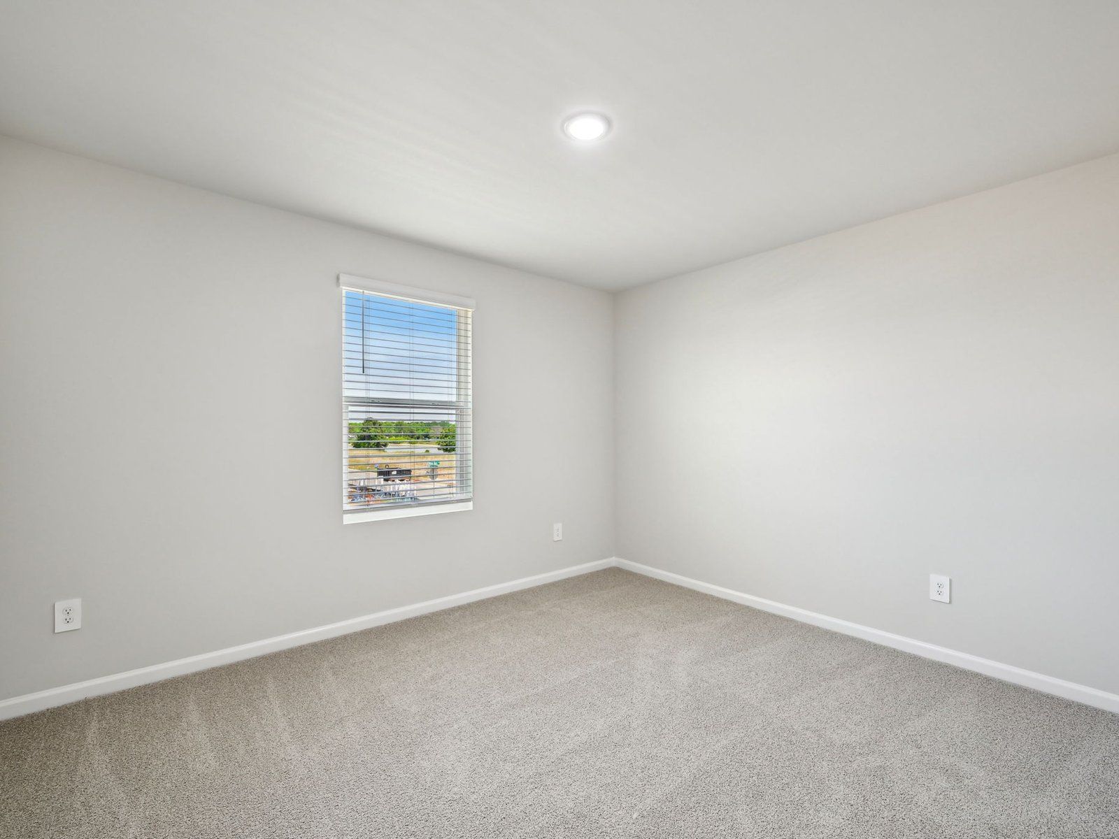 Secondary bedroom in the Chatham floorplan at 591 White Birch Lane in Angier, NC.:Secondary Bedroom