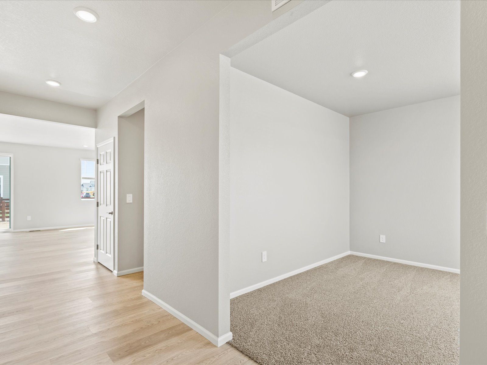 The Chatfield floorplan image taken at a Meritage Homes community in Johnstown, CO:Hallway