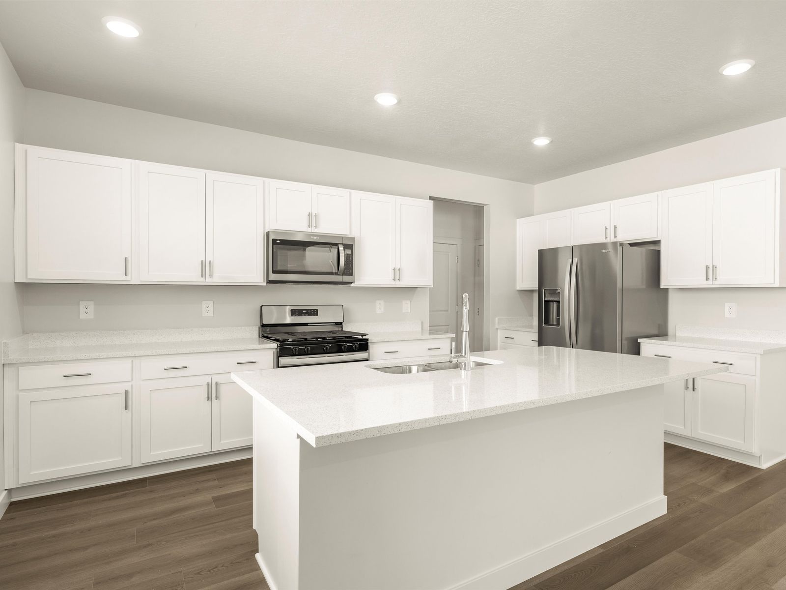 The Logan floorplan interior image taken at a Meritage Homes Community in Grantsville, UT.