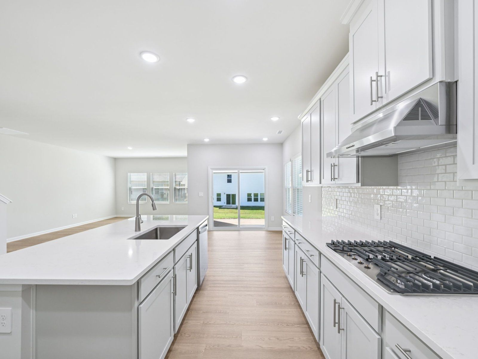 Kitchen in the Sherwood floorplan at a Meritage Homes community in Garner, NC.:Kitchen