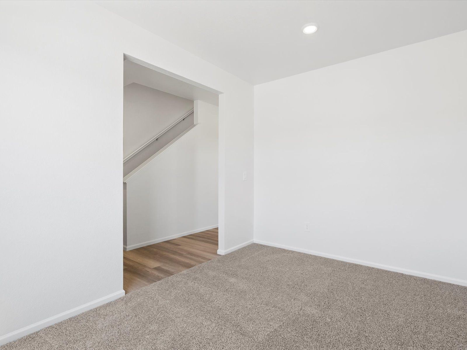 Recieving:The Monarch floorplan image taken at a Meritage Homes community in Johnstown, CO.