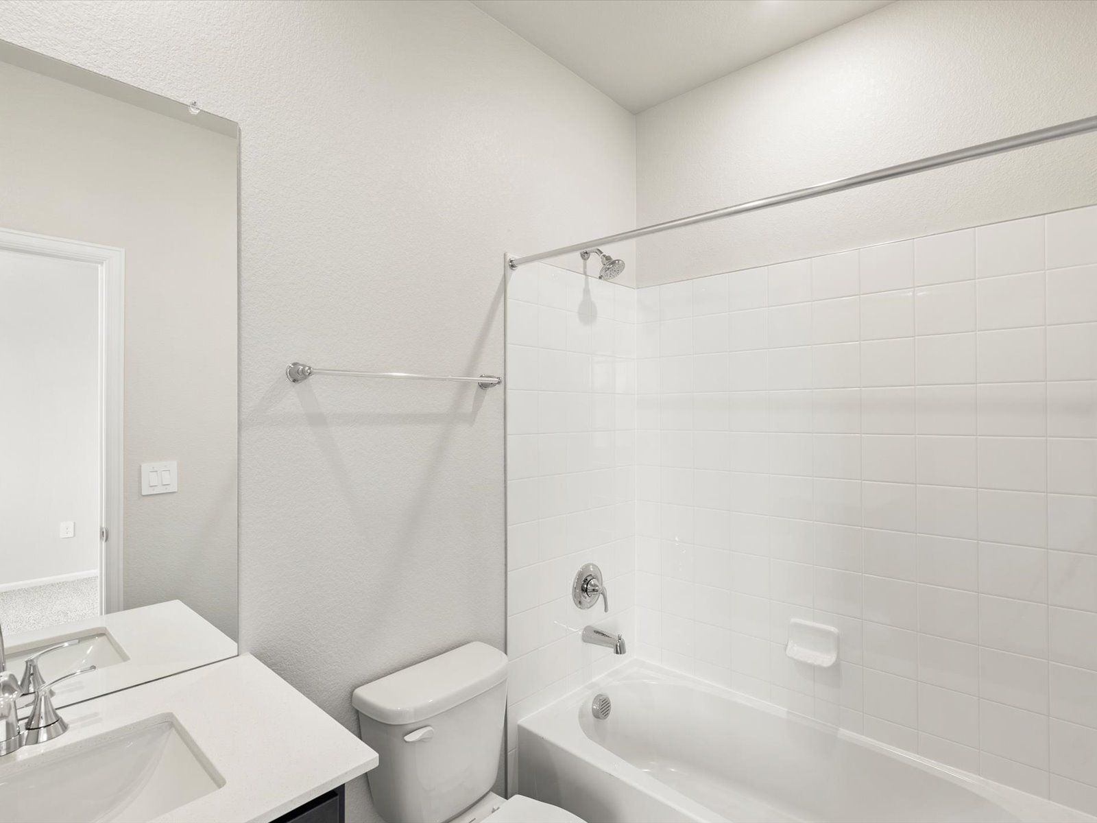 The Fraser floorplan image taken at a Meritage Homes community in Windsor, CO.:Bathroom