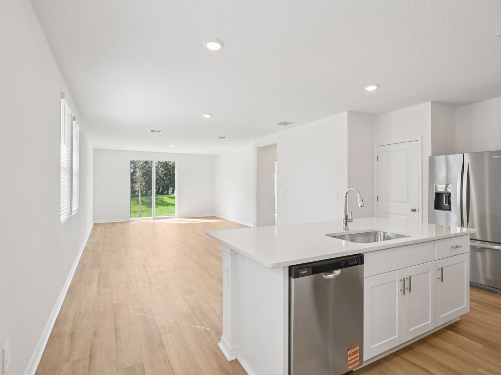 Representation of the Acadia Floorplan.:The Acadia Floorplan Great Room.