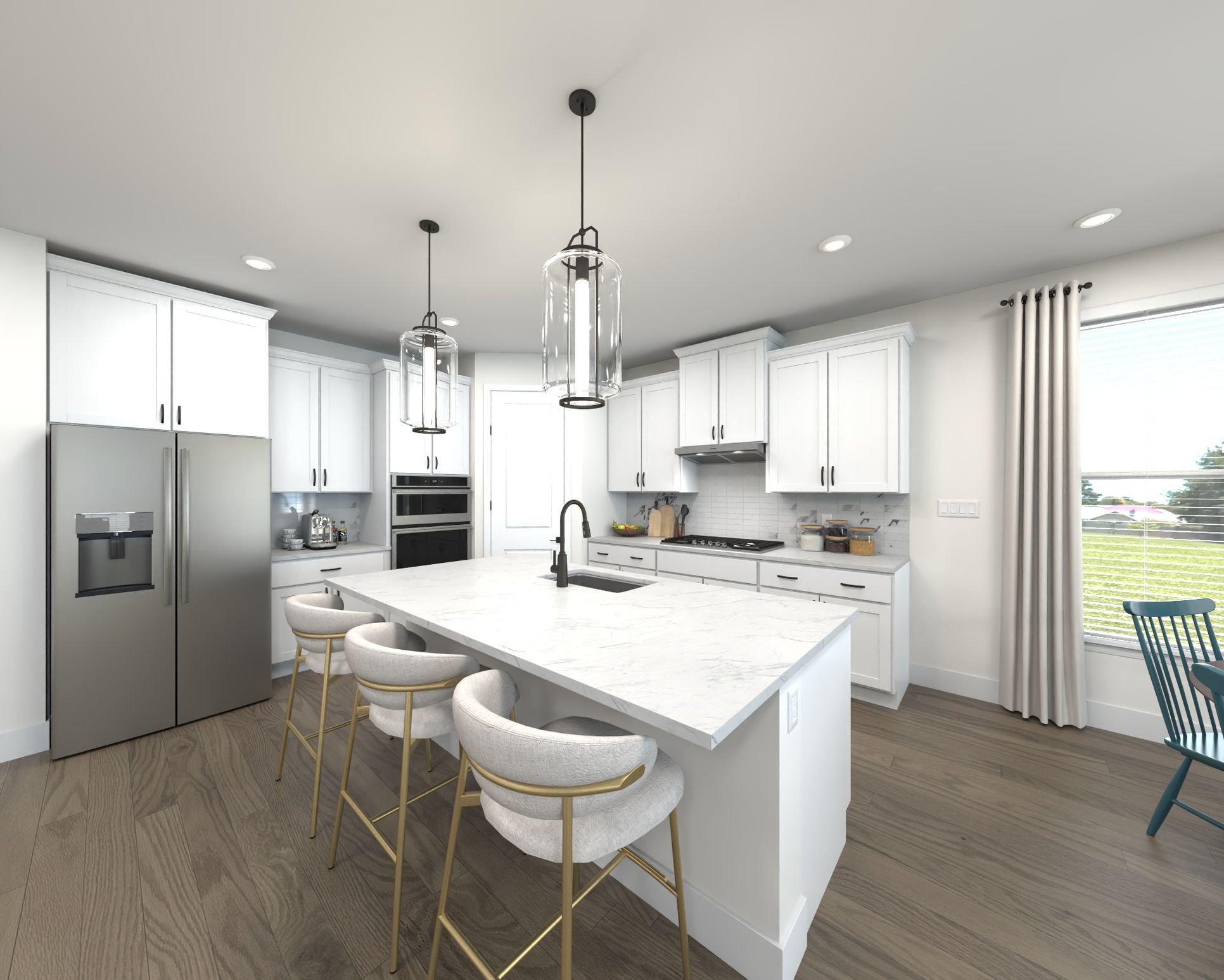 Kitchen:Skip takeout and prep dinner in the well-appointed kitchen.