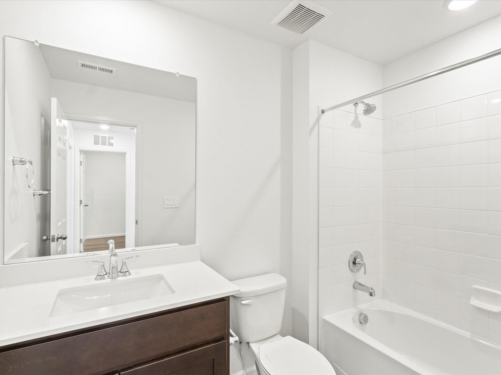 Bathroom:The Woodland floorplan interior image taken at a Meritage Homes community in Windsor, CO