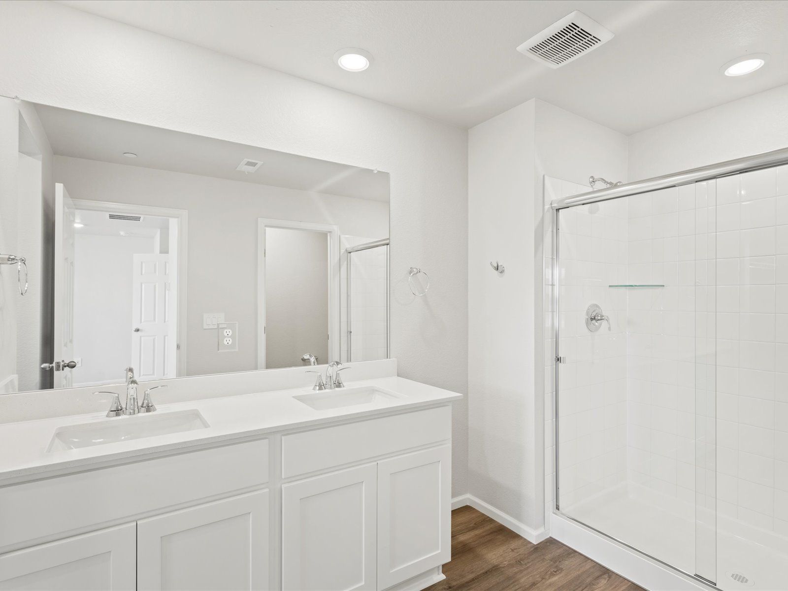 Bathroom:The Orchard floorplan image taken at a Meritage homes community in Windsor, CO