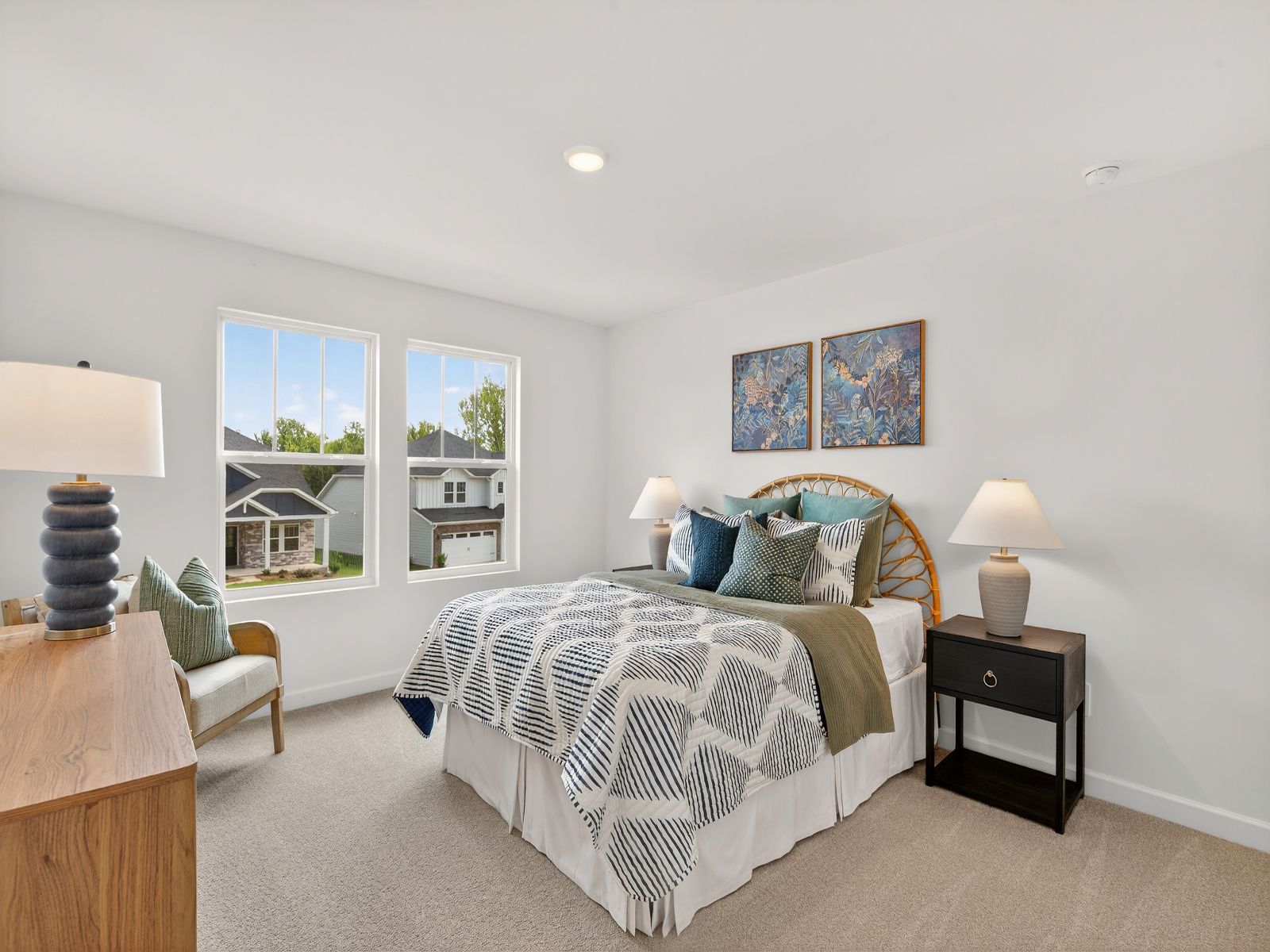 Secondary Bedroom:The Sherwood floorplan includes three secondary bedrooms.