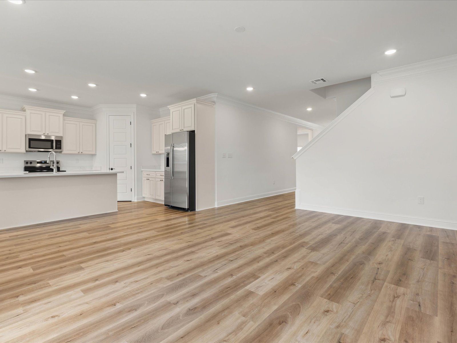 Great Room:Great room in the Coral floorplan at a Meritage Homes community in Gulfport, MS.