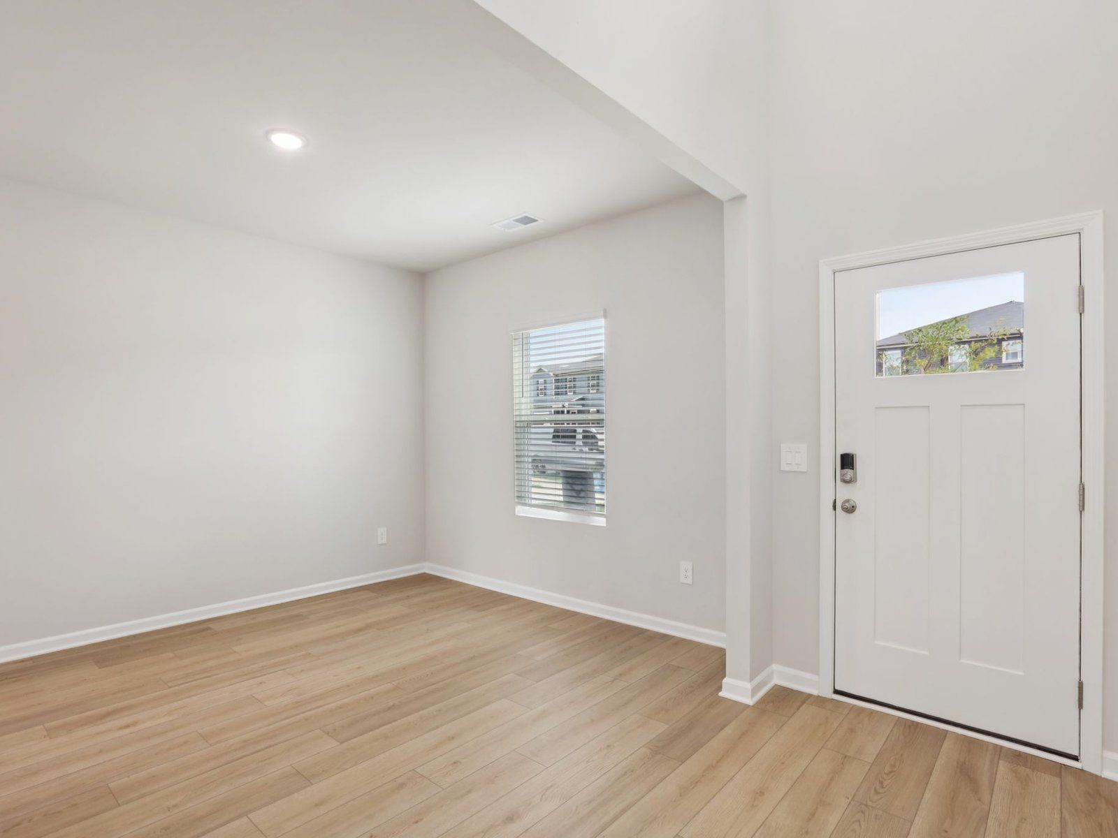 Entry:Entry in the Johnson floorplan at a Meritage Homes community in Angier, NC.