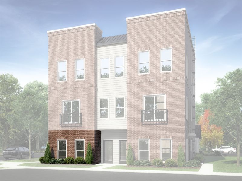 Elevation A:Preston - Elevation A