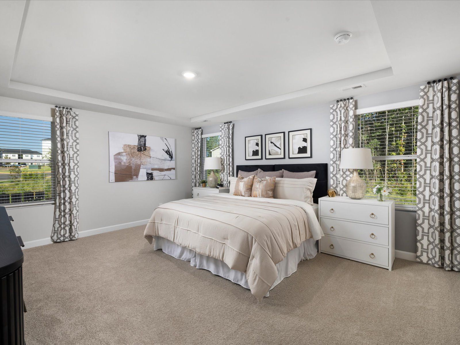 Bedroom:Welcome to the Opal floorplan at Northbrook Village Townes.