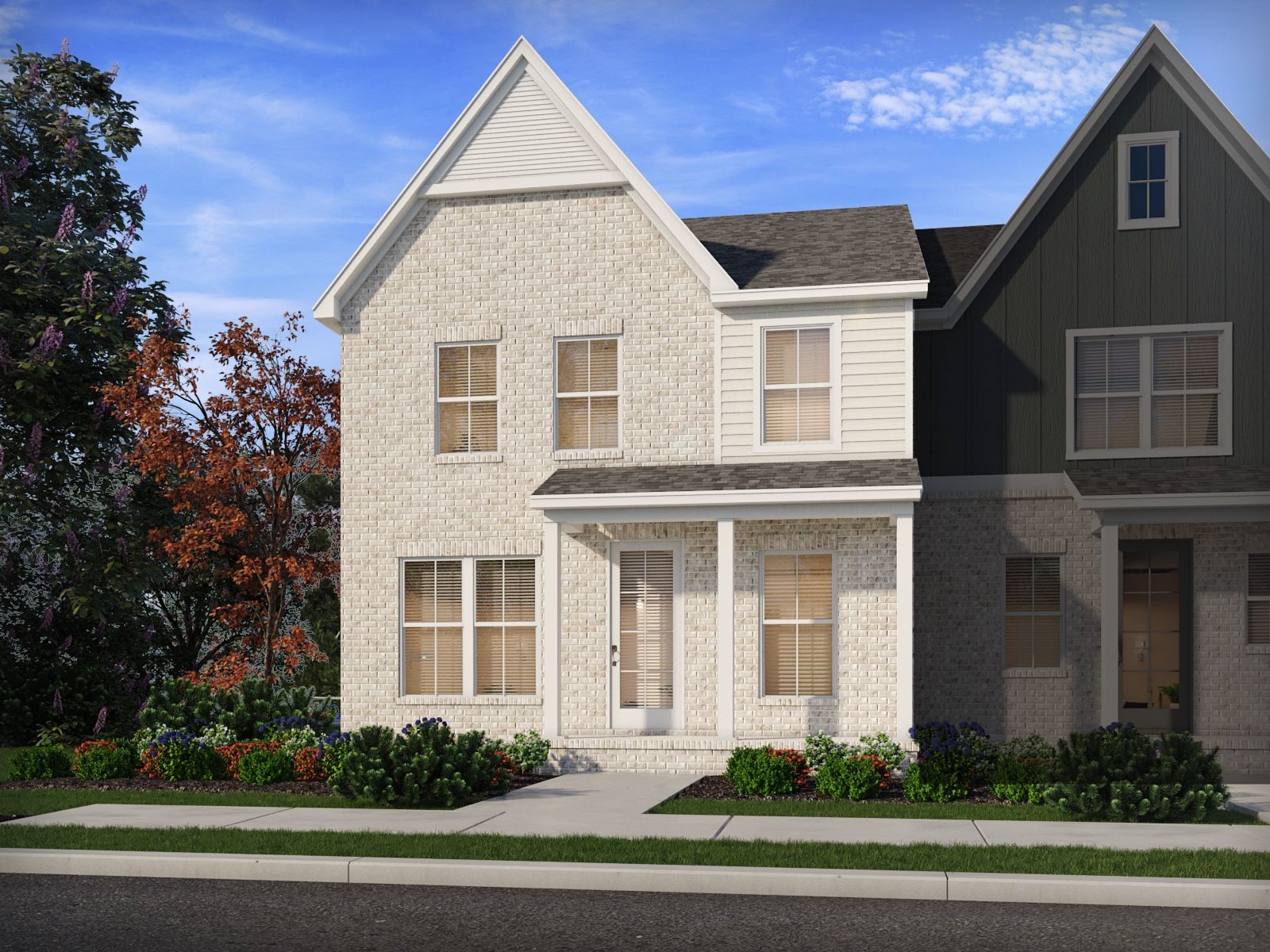 Rutherford - Elevation A:Rutherford - Elevation A