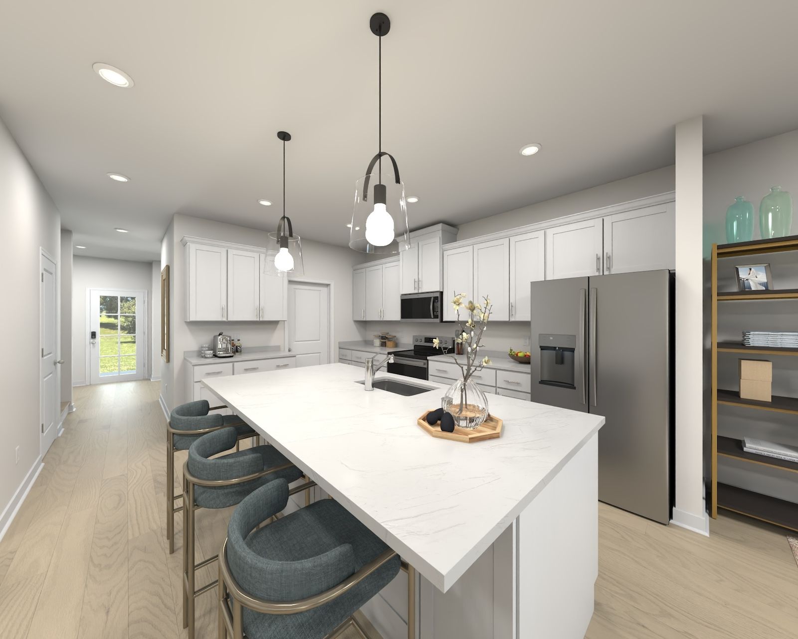 Kitchen:Skip takeout and prep dinner in the well-appointed kitchen.