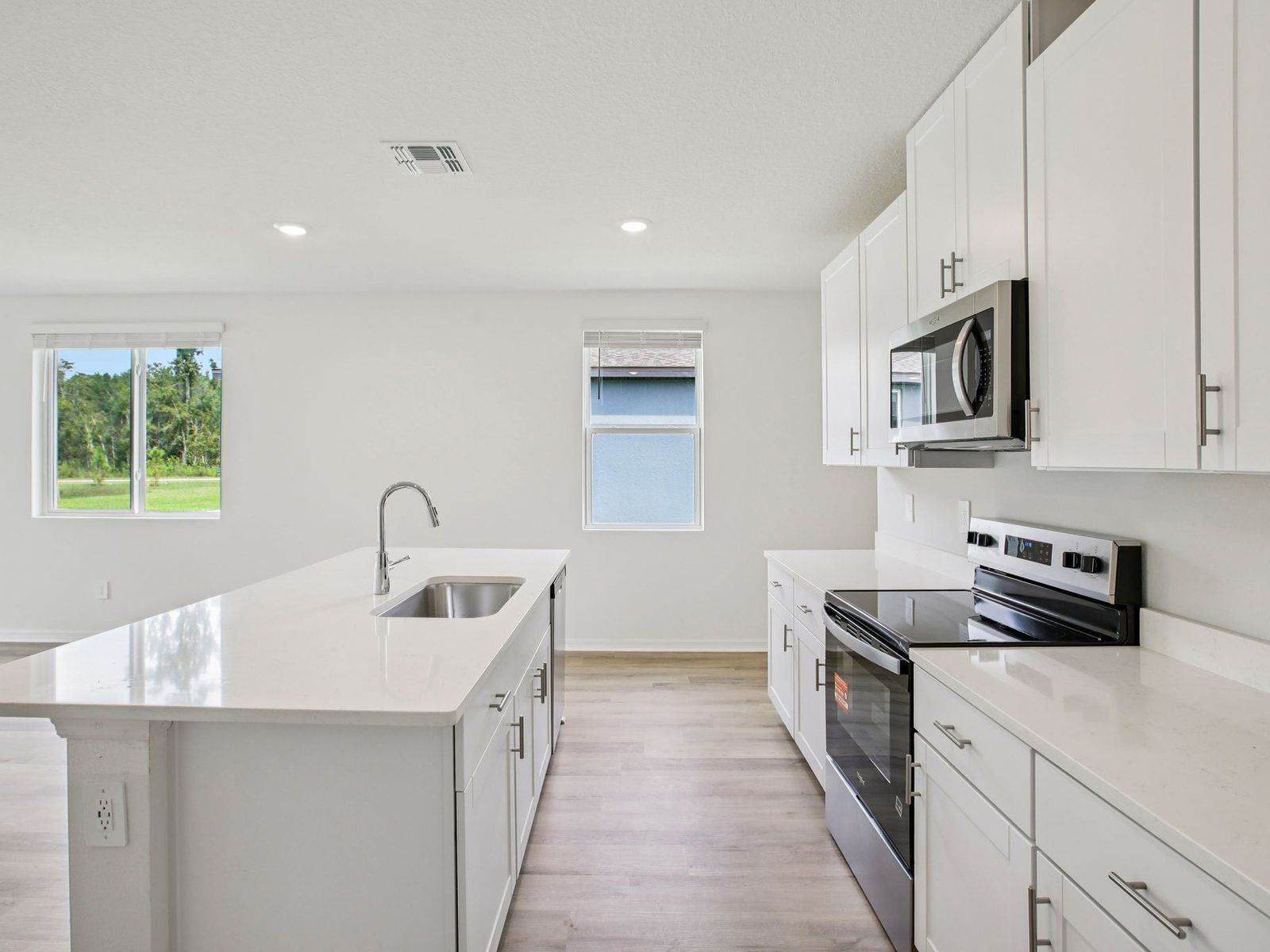 The Kitchen of the Acadia Floorplan.:The Kitchen of the Acadia Floorplan.