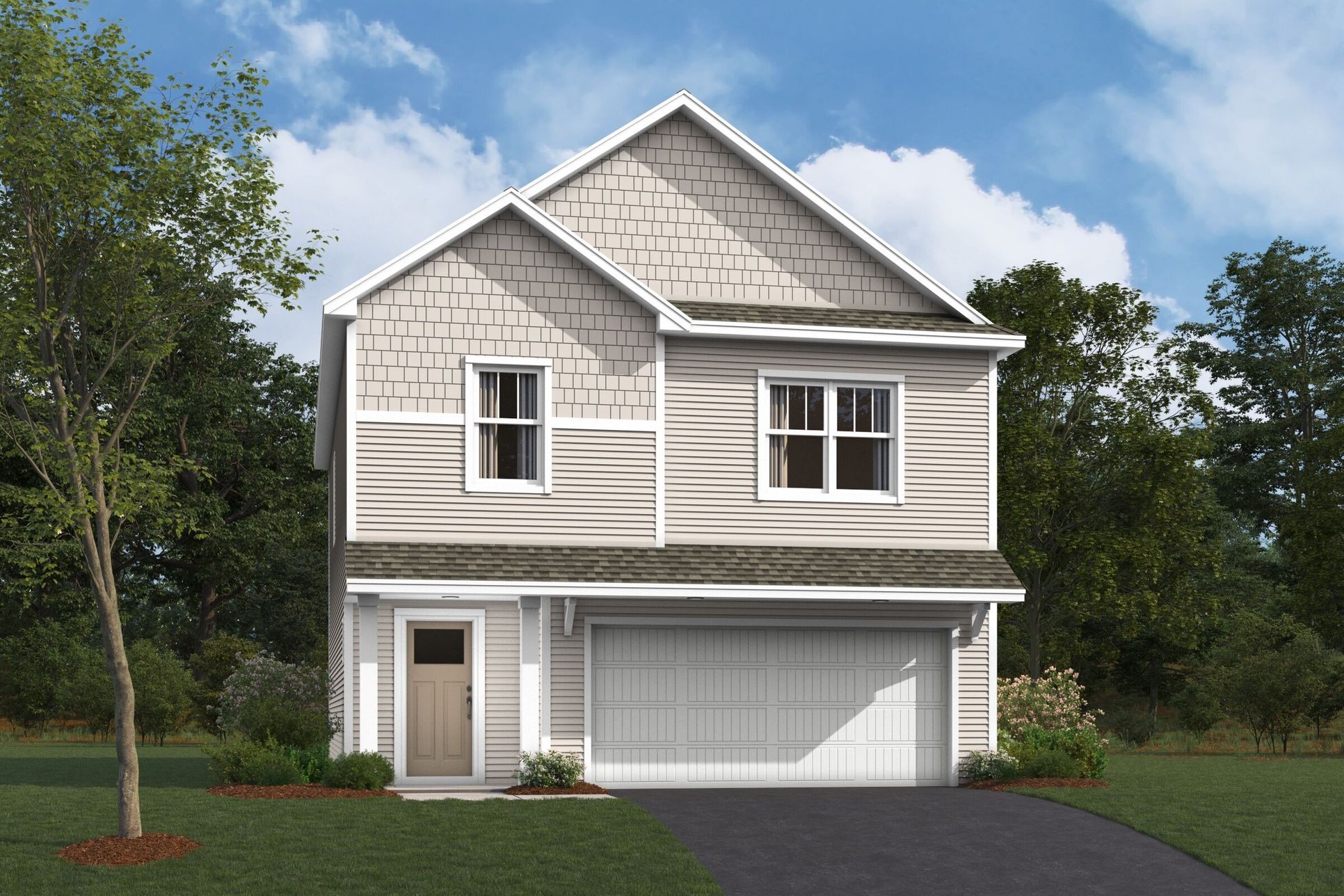 Andover Elevation B:Andover Elevation B