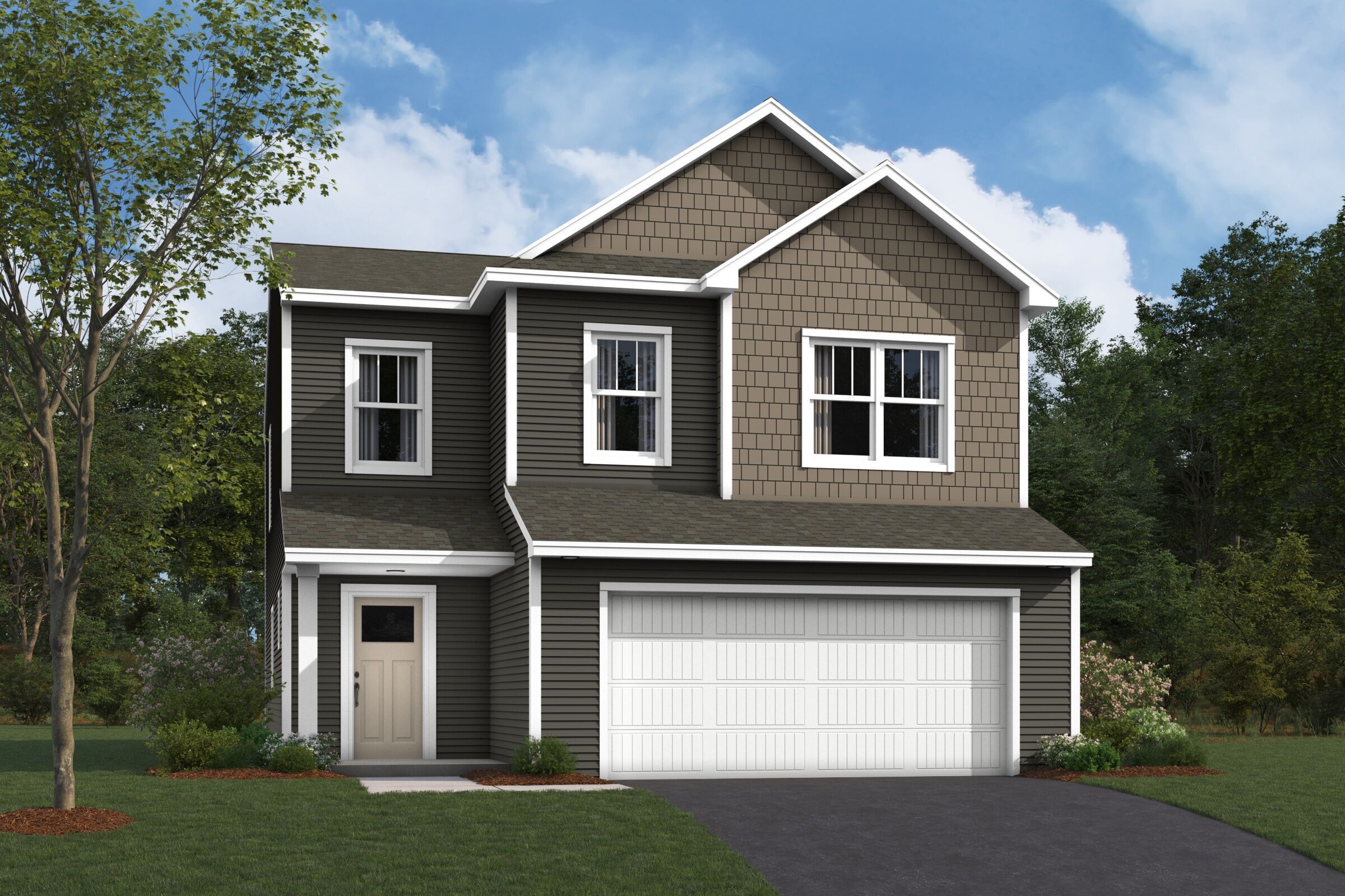 Lexington Rendering Elevation B:Lexington Rendering Elevation B