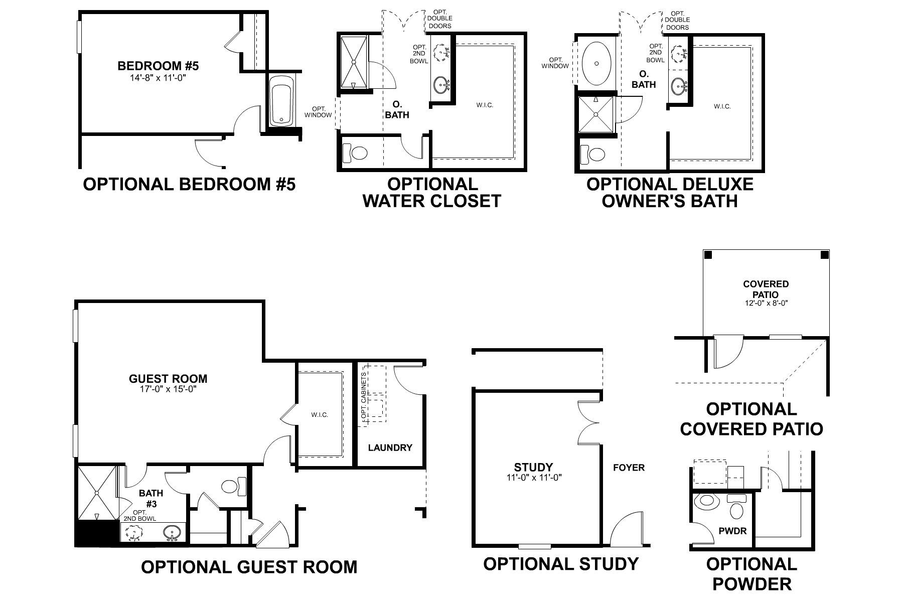 S505 First Floor Options:S505 First Floor Options