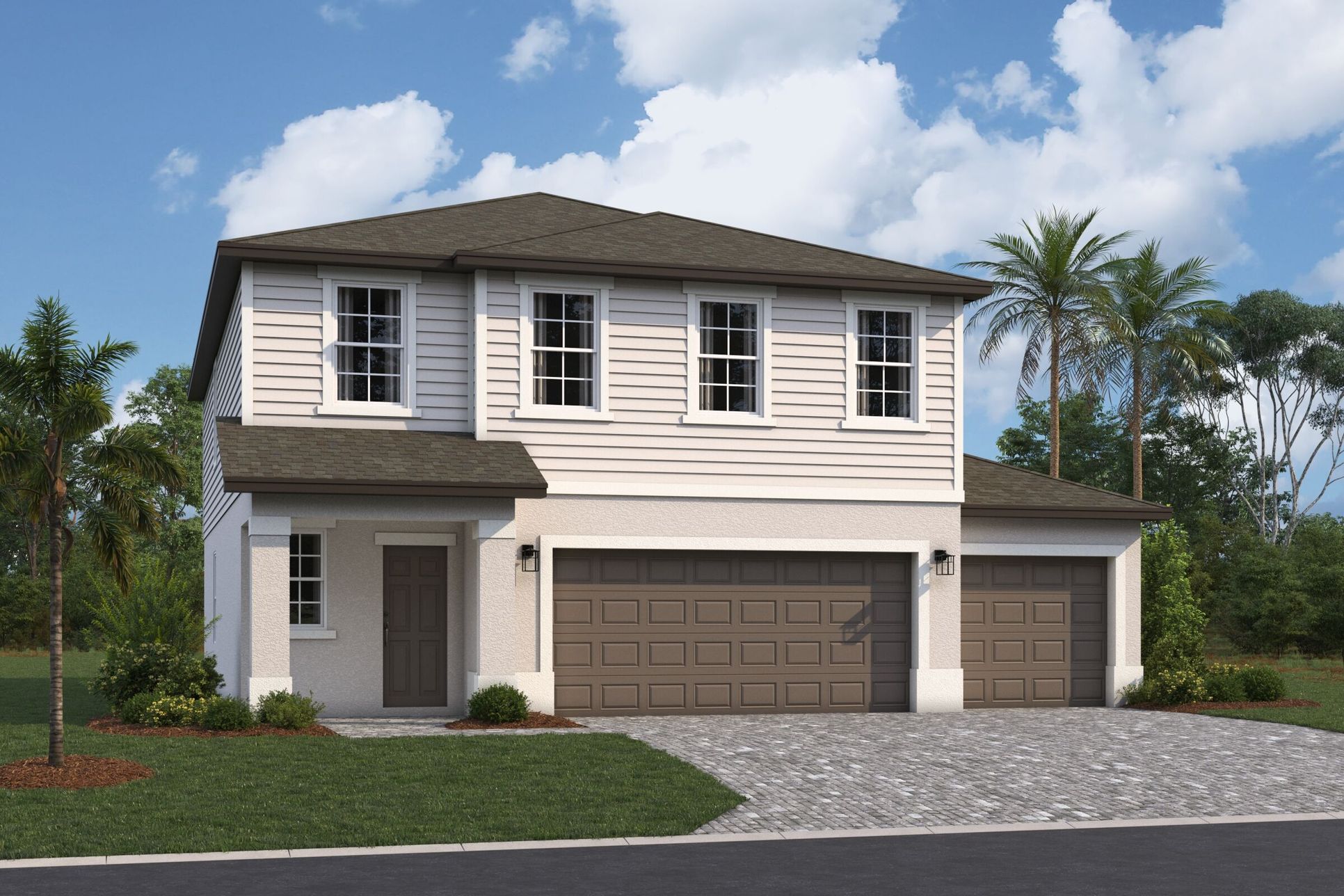 Sanibel Elevation A:Sanibel Elevation A