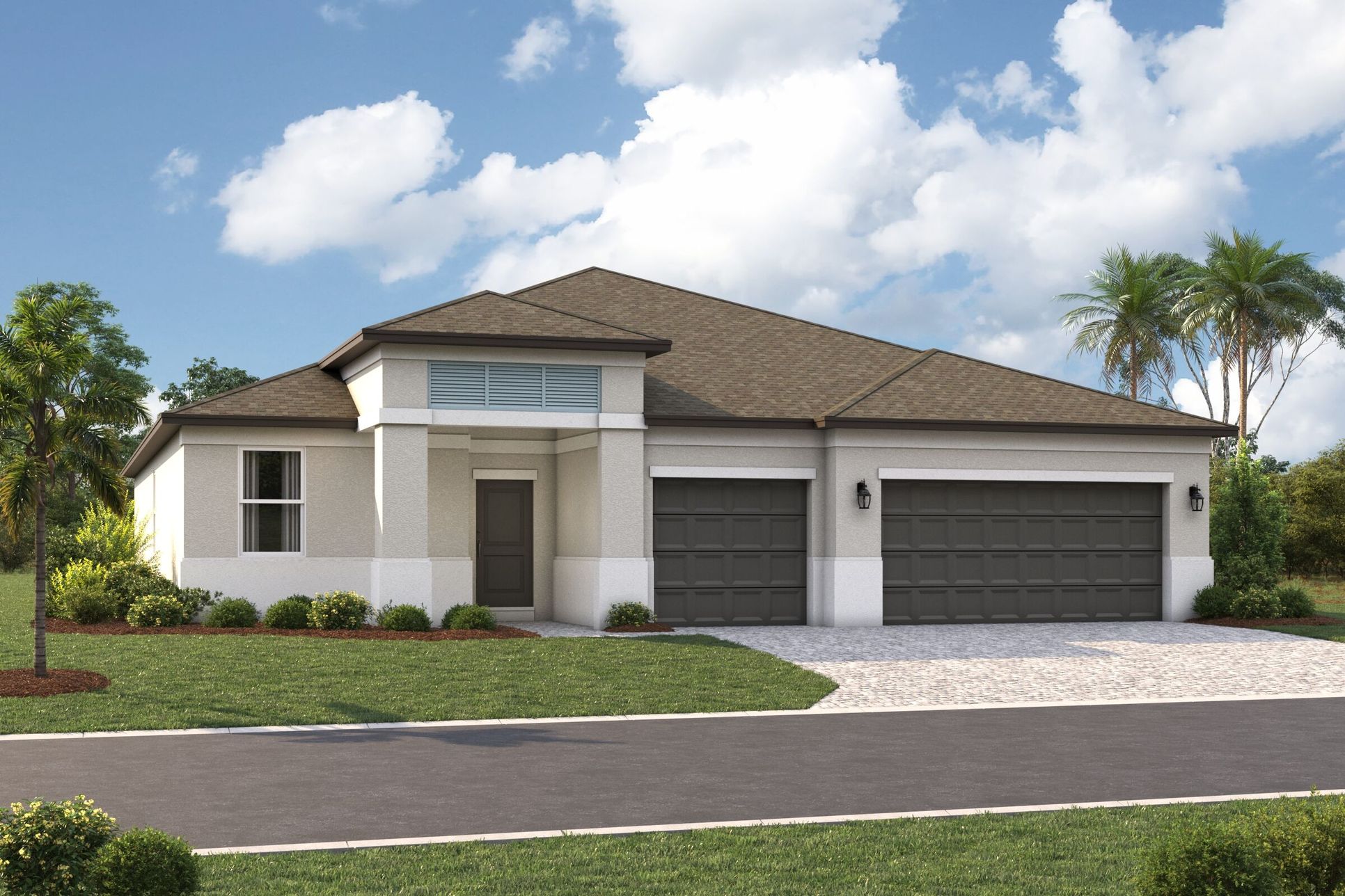 Gulfstream Elevation A:Gulfstream Elevation A