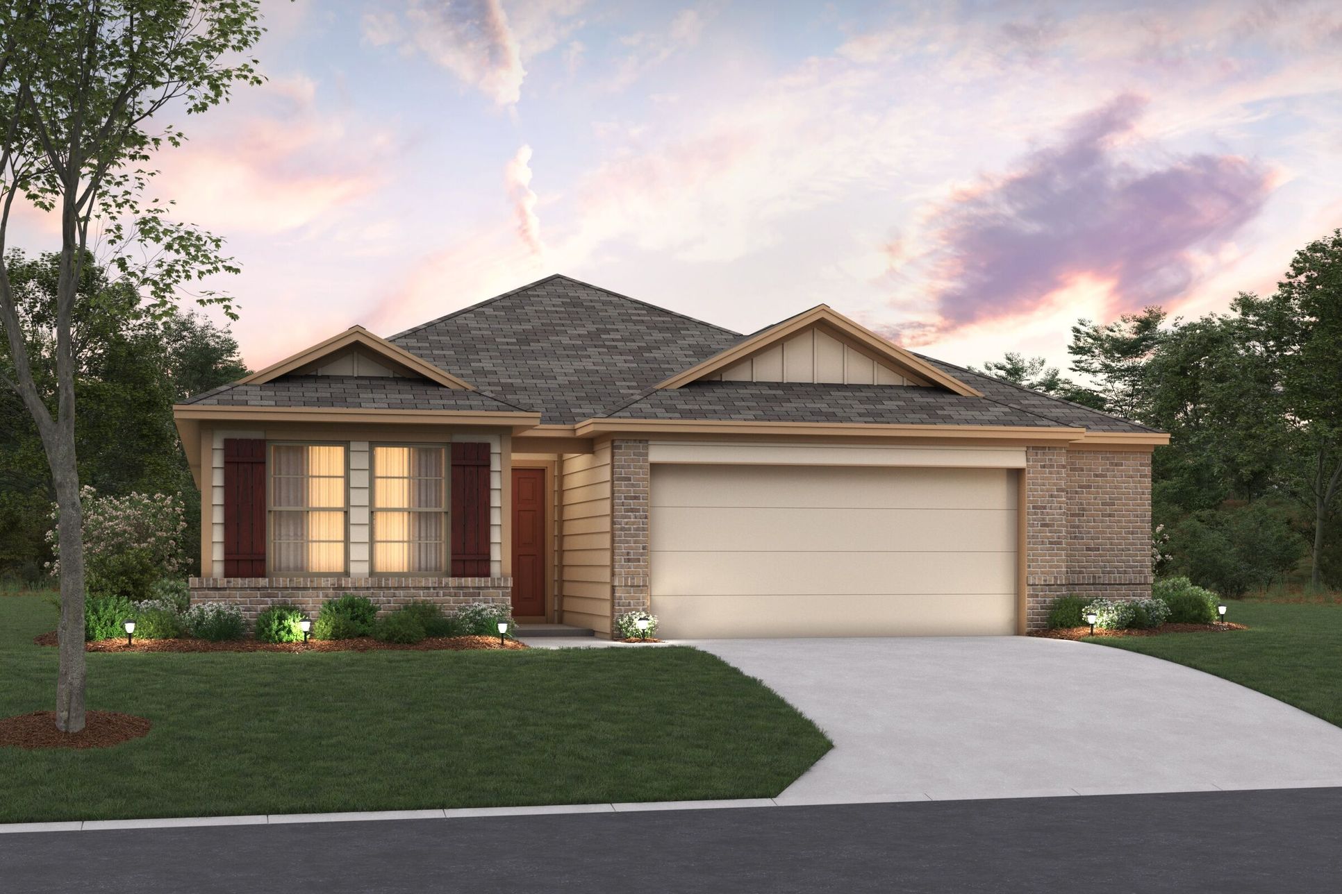 Freestone Elevation B:Freestone Elevation B